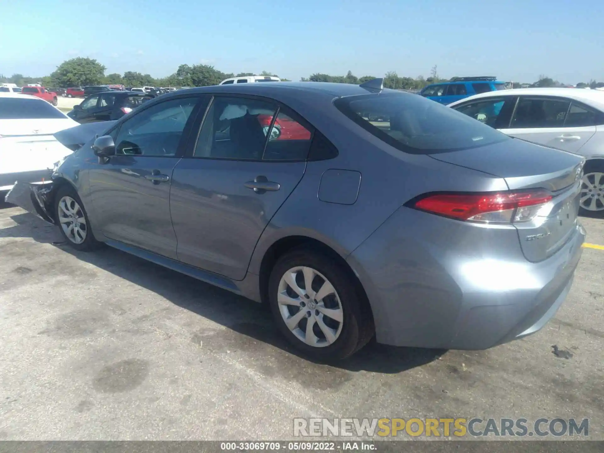 3 Photograph of a damaged car 5YFEPMAE0MP183737 TOYOTA COROLLA 2021