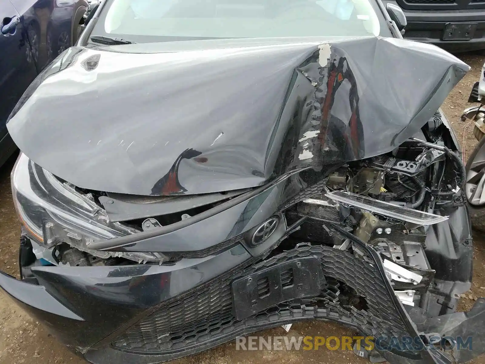 7 Photograph of a damaged car 5YFEPMAE0MP184838 TOYOTA COROLLA 2021