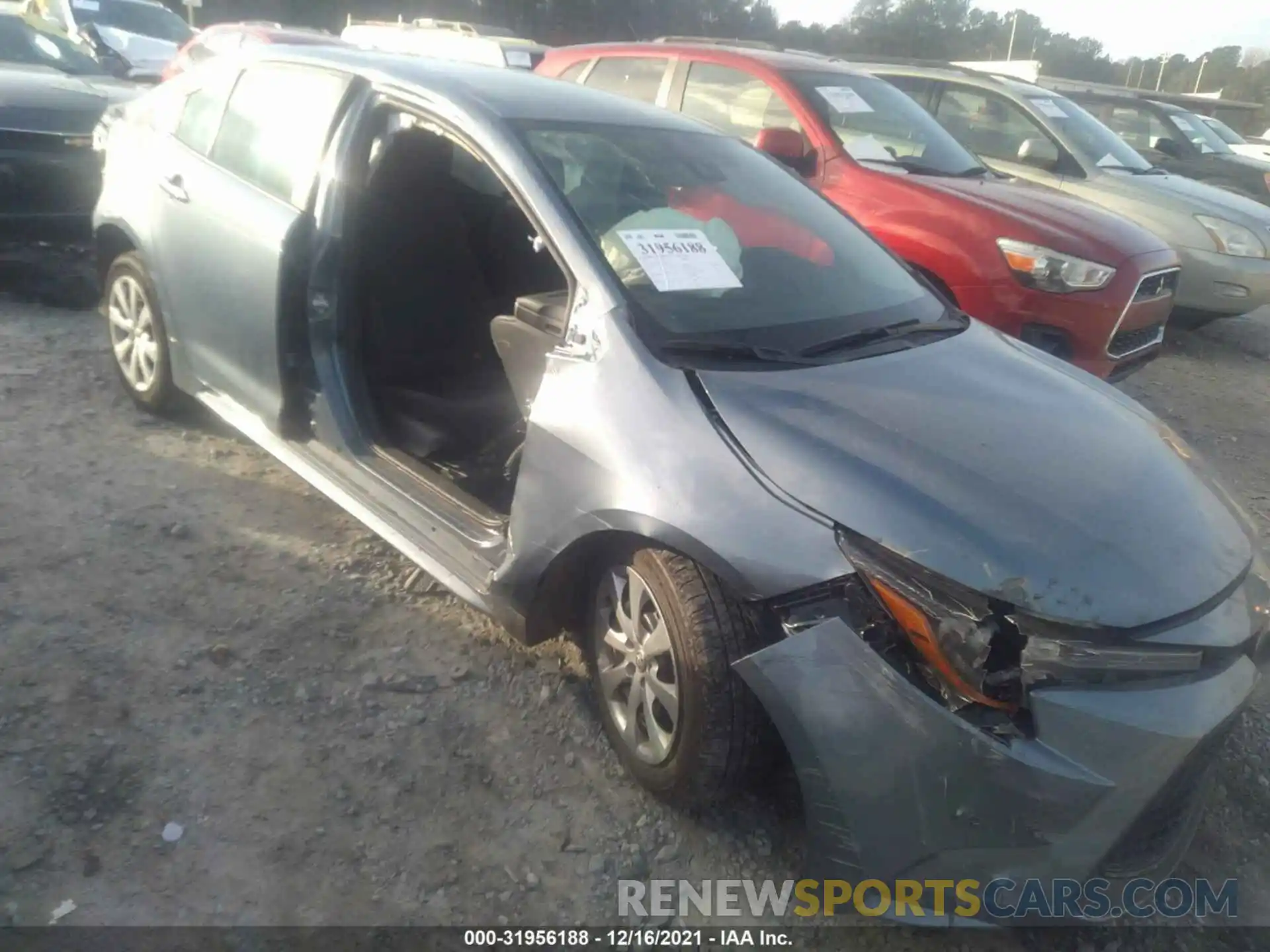 6 Photograph of a damaged car 5YFEPMAE0MP185214 TOYOTA COROLLA 2021