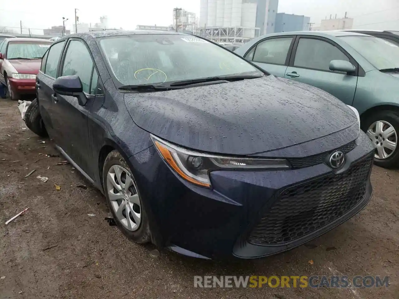 1 Photograph of a damaged car 5YFEPMAE0MP185228 TOYOTA COROLLA 2021