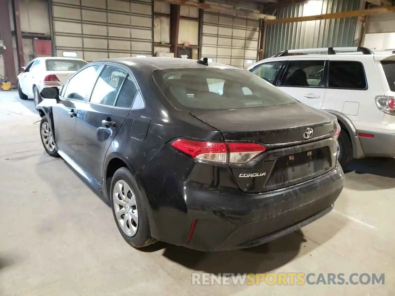 3 Photograph of a damaged car 5YFEPMAE0MP185424 TOYOTA COROLLA 2021