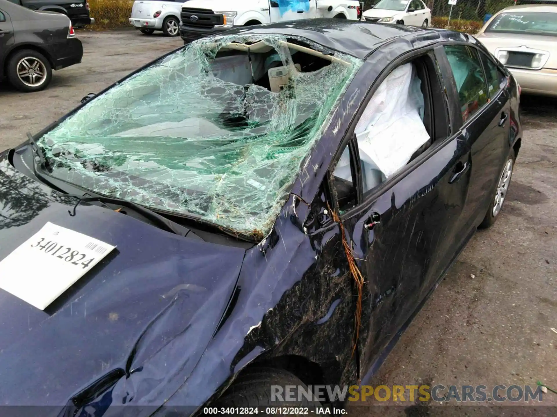 6 Photograph of a damaged car 5YFEPMAE0MP186234 TOYOTA COROLLA 2021