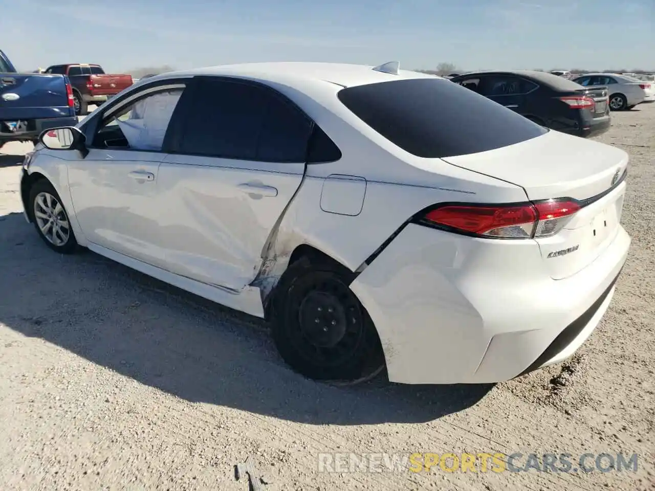 2 Photograph of a damaged car 5YFEPMAE0MP187061 TOYOTA COROLLA 2021