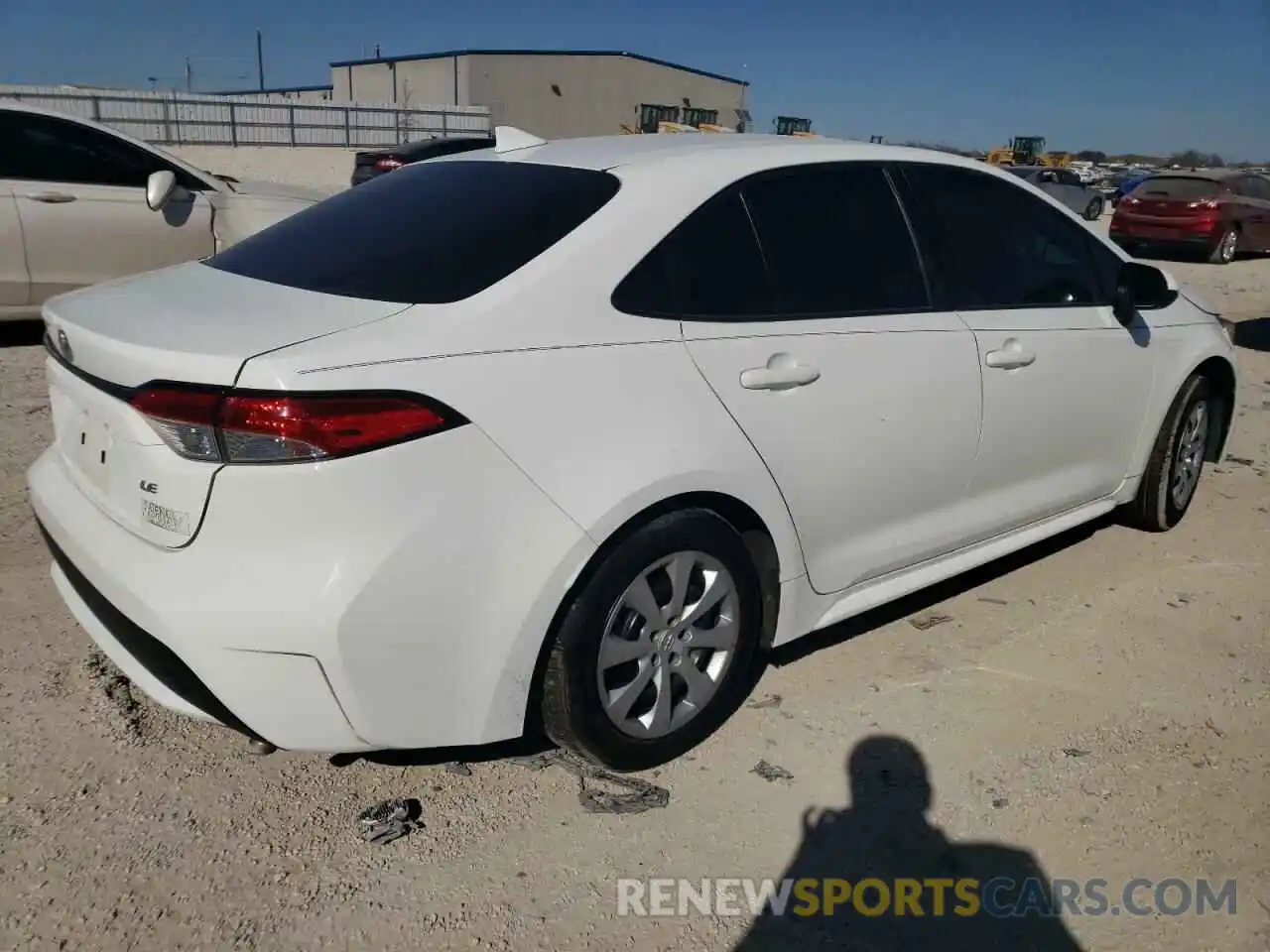 3 Photograph of a damaged car 5YFEPMAE0MP187061 TOYOTA COROLLA 2021