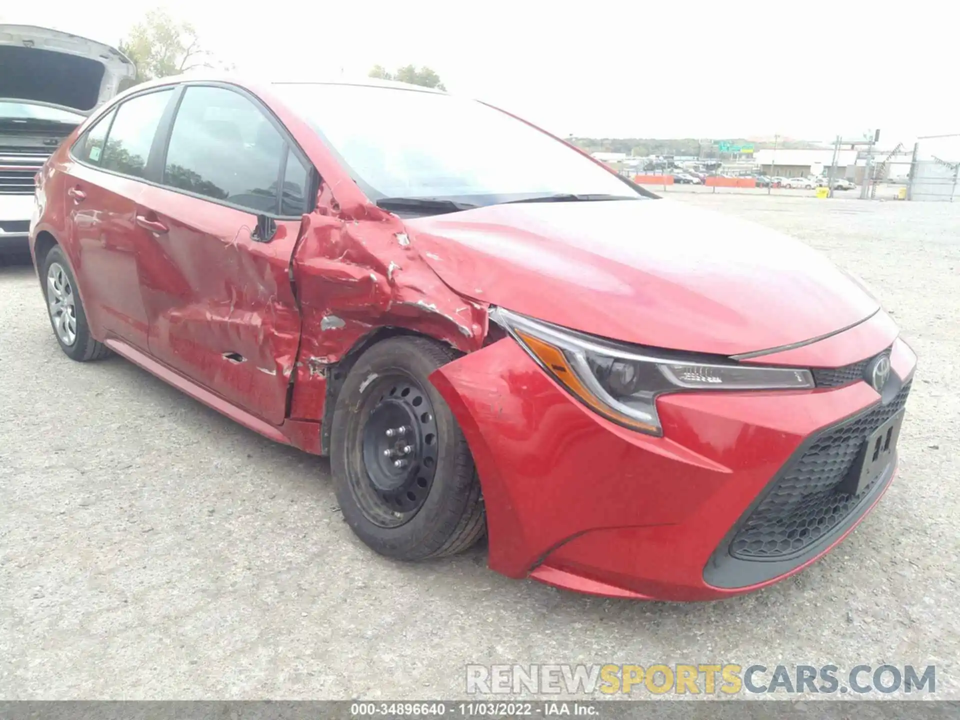 6 Photograph of a damaged car 5YFEPMAE0MP188193 TOYOTA COROLLA 2021