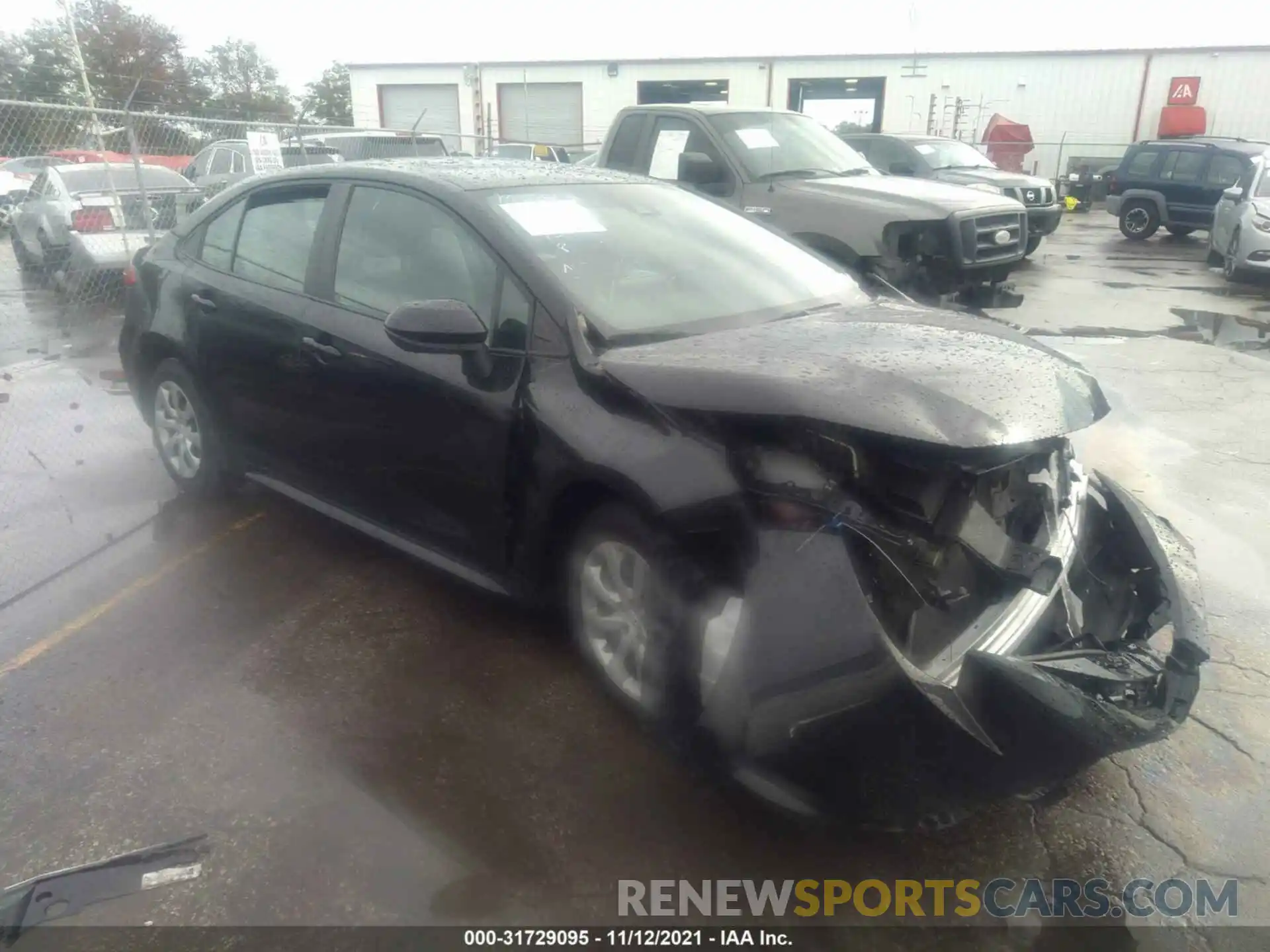 1 Photograph of a damaged car 5YFEPMAE0MP188839 TOYOTA COROLLA 2021