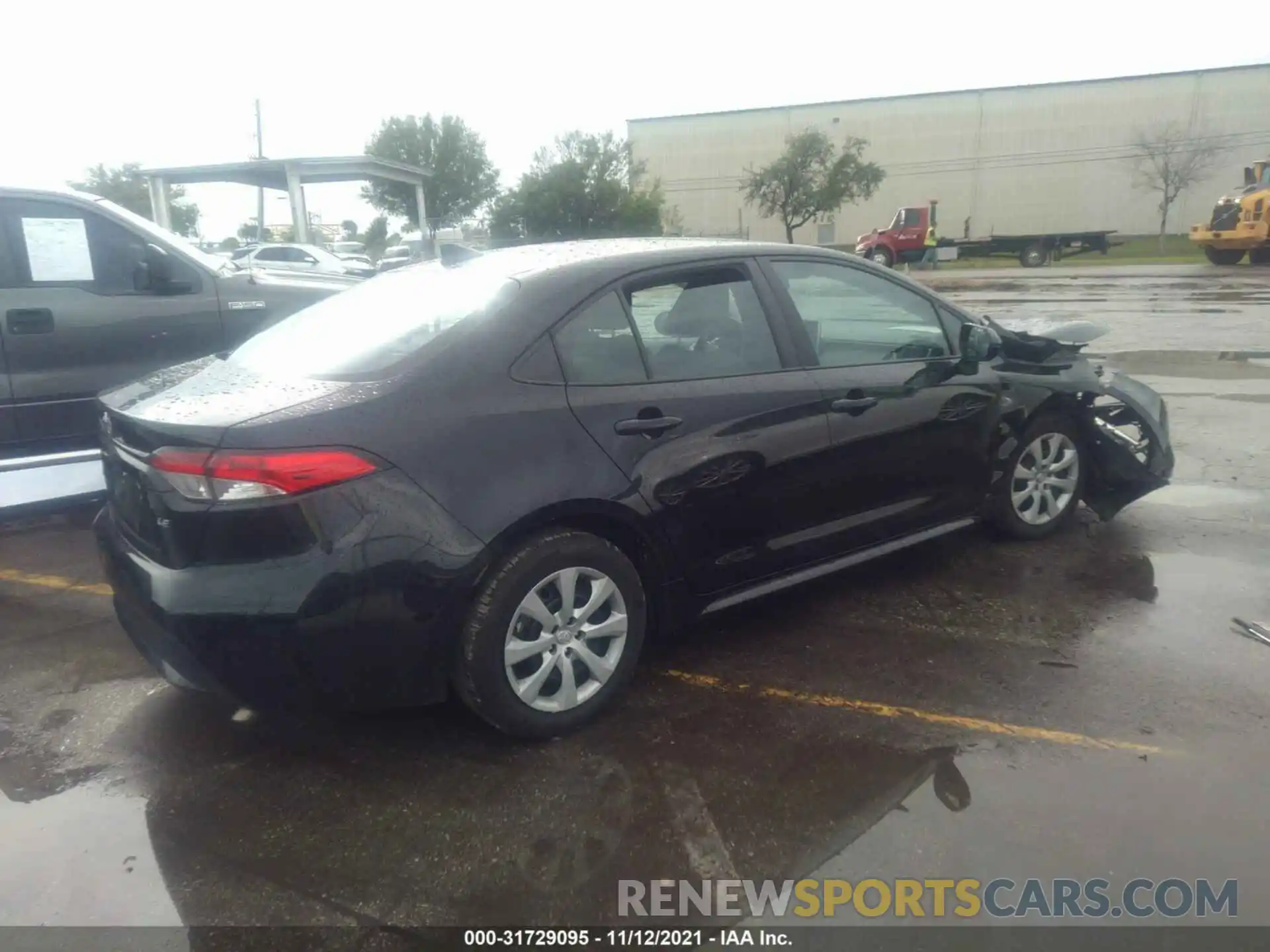 4 Photograph of a damaged car 5YFEPMAE0MP188839 TOYOTA COROLLA 2021