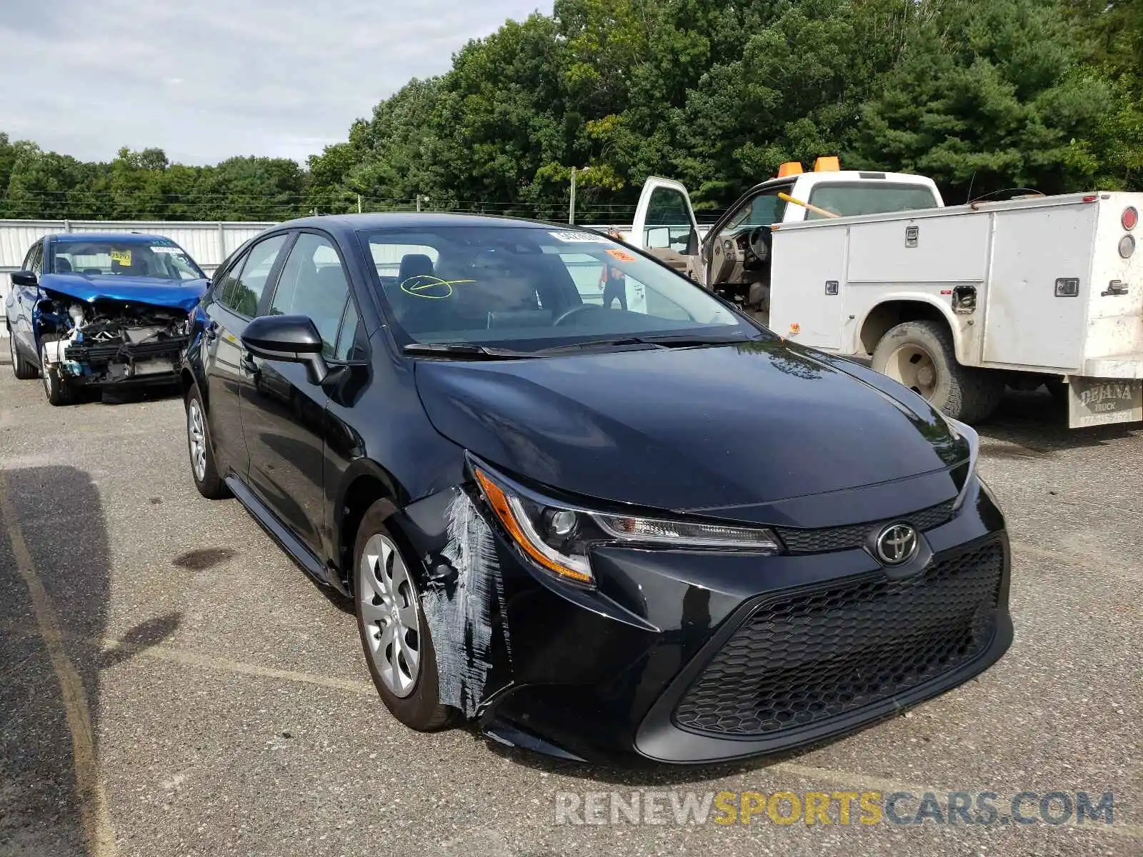 1 Photograph of a damaged car 5YFEPMAE0MP189005 TOYOTA COROLLA 2021