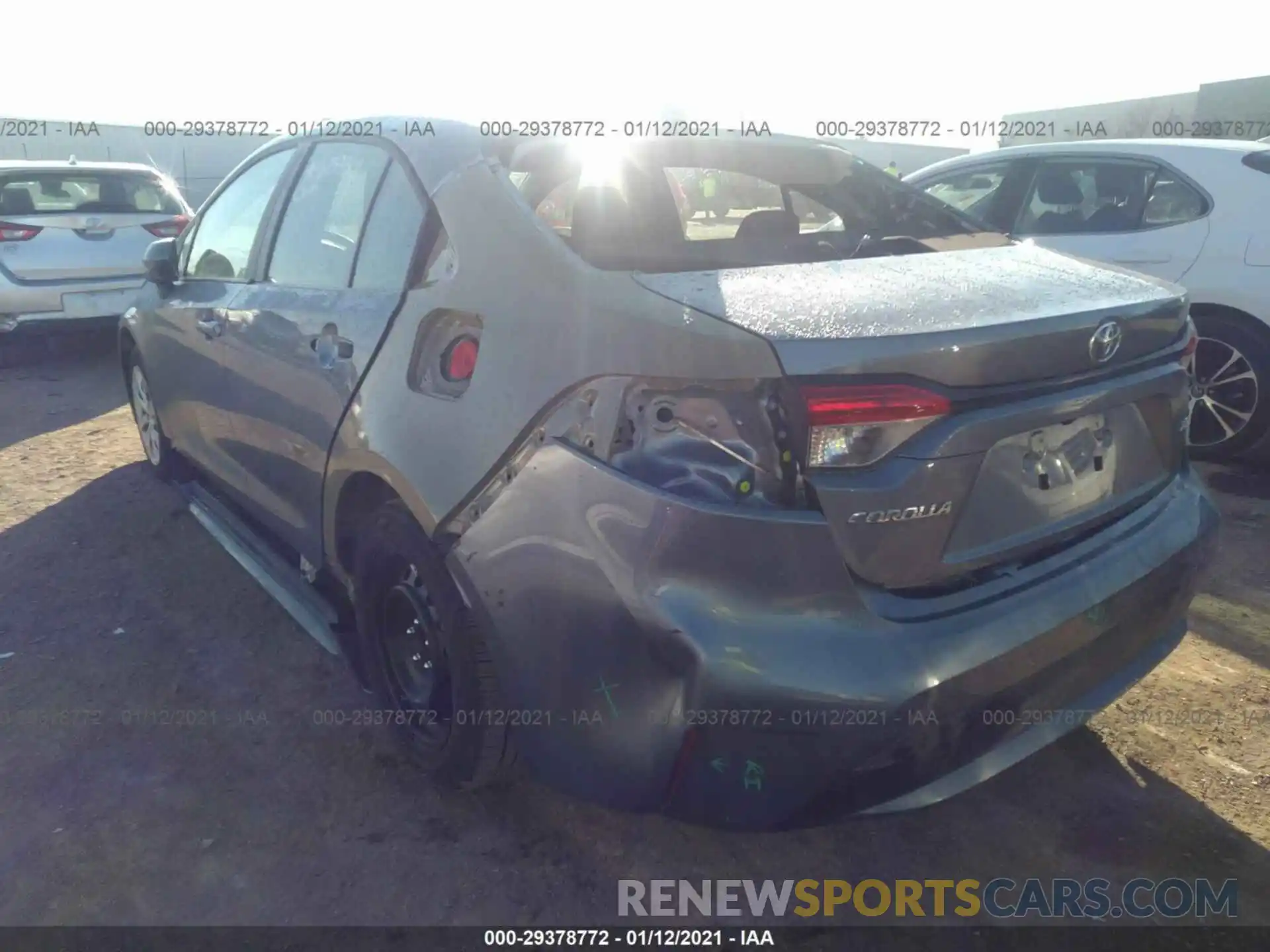 6 Photograph of a damaged car 5YFEPMAE0MP189747 TOYOTA COROLLA 2021