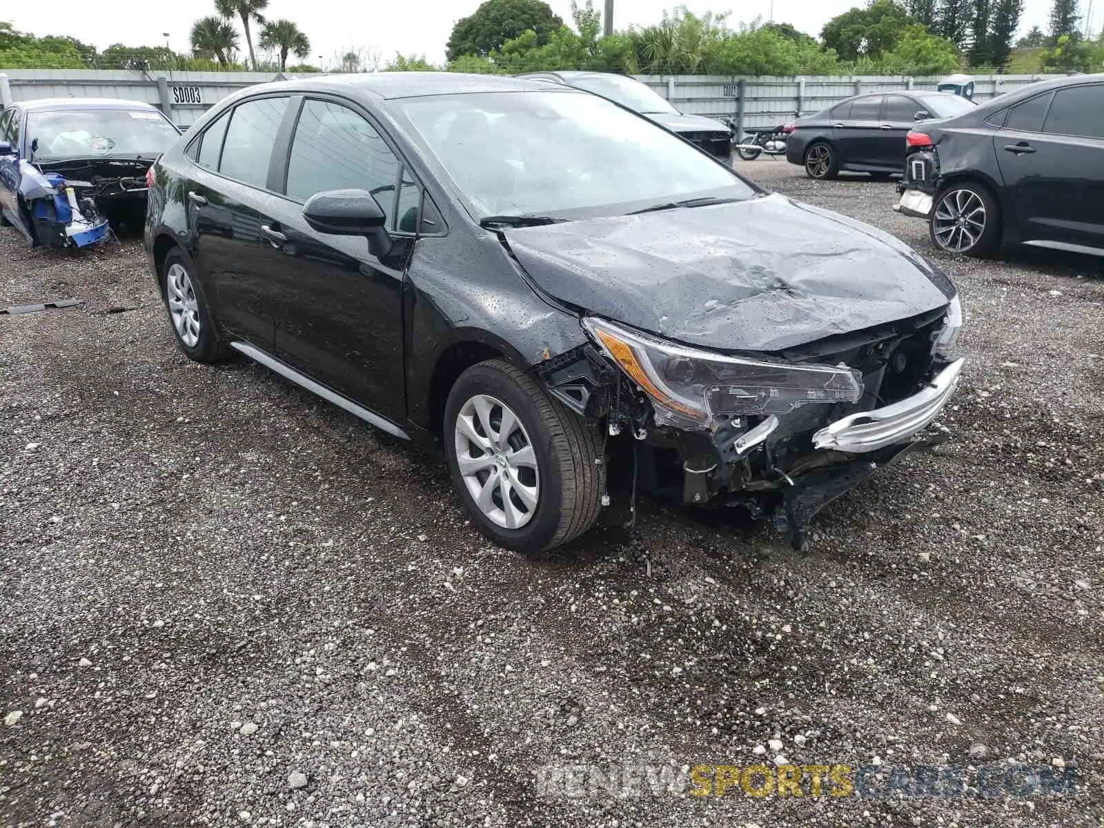 1 Photograph of a damaged car 5YFEPMAE0MP190025 TOYOTA COROLLA 2021