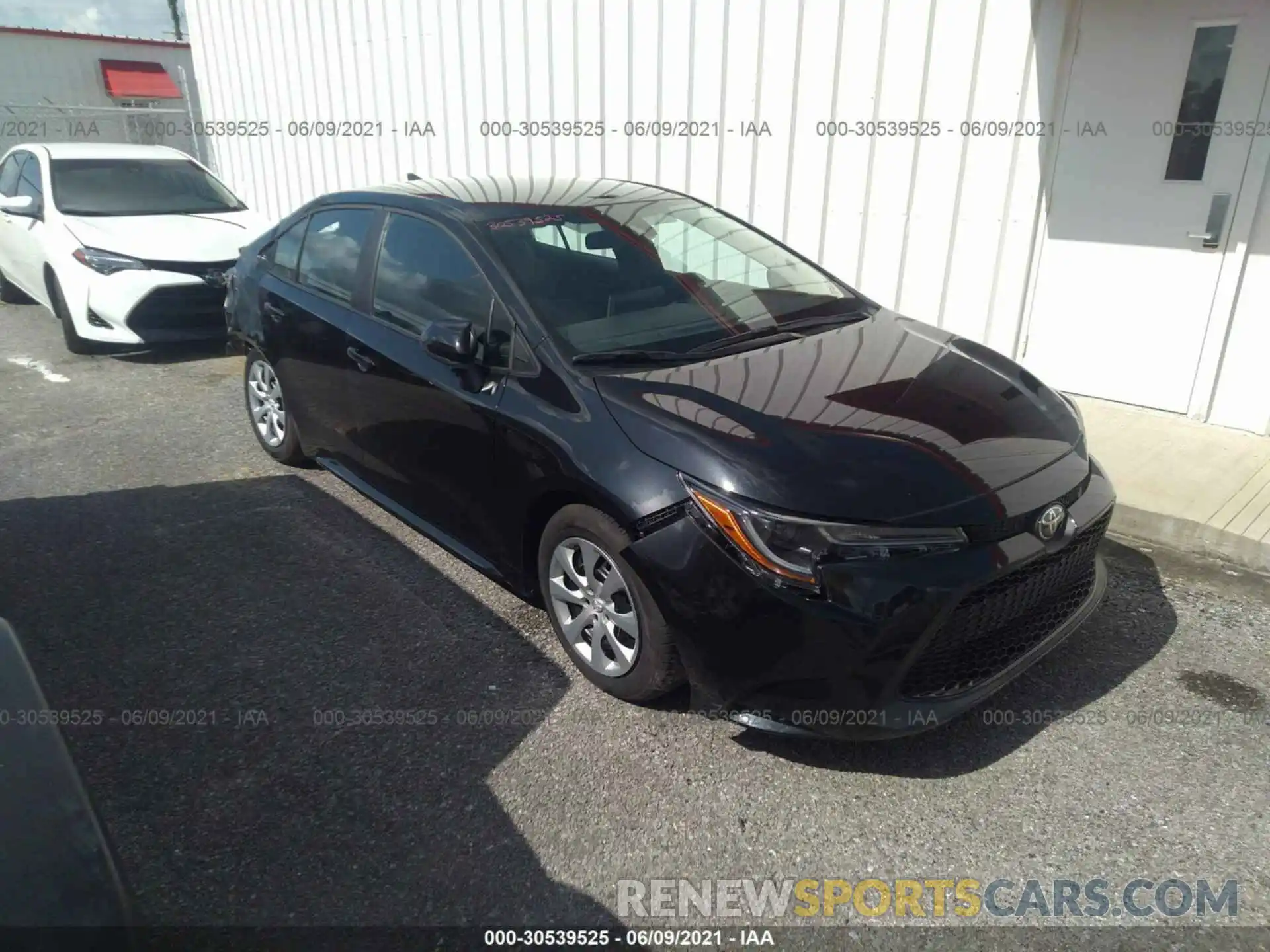 1 Photograph of a damaged car 5YFEPMAE0MP191501 TOYOTA COROLLA 2021