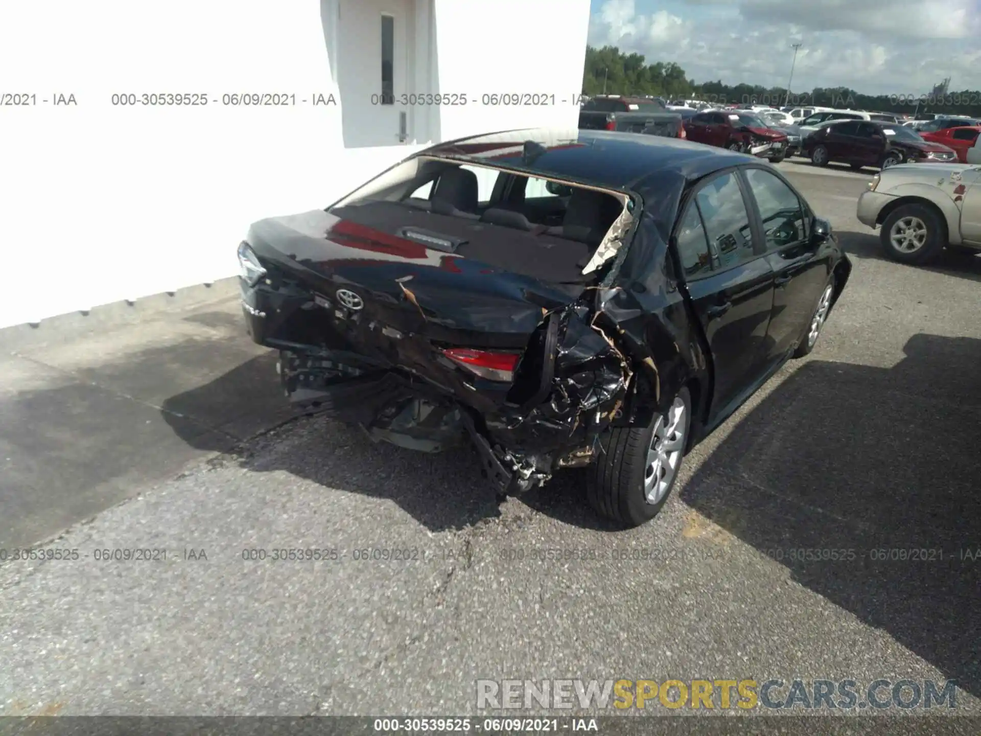 6 Photograph of a damaged car 5YFEPMAE0MP191501 TOYOTA COROLLA 2021