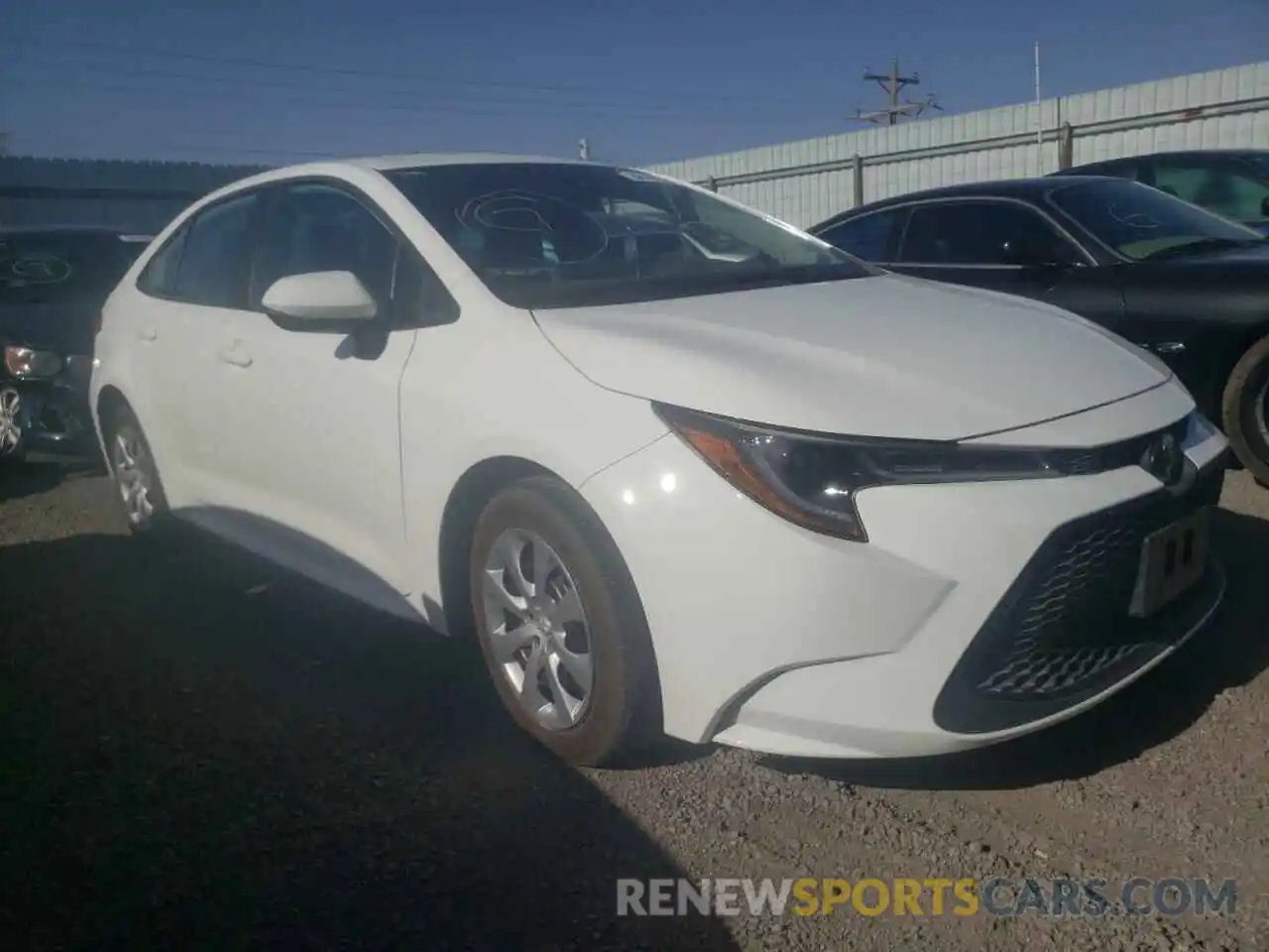 1 Photograph of a damaged car 5YFEPMAE0MP191871 TOYOTA COROLLA 2021