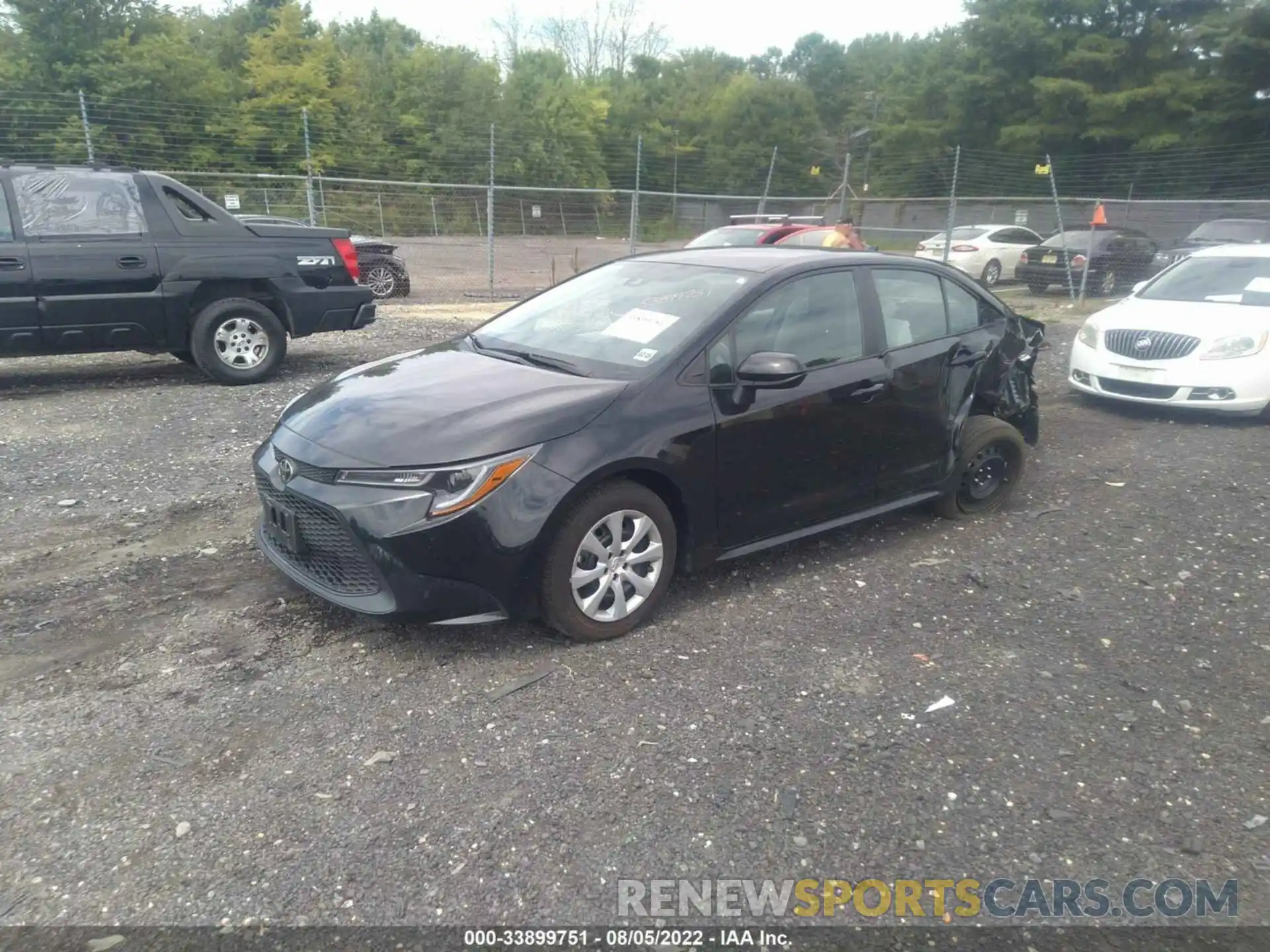 2 Photograph of a damaged car 5YFEPMAE0MP194009 TOYOTA COROLLA 2021