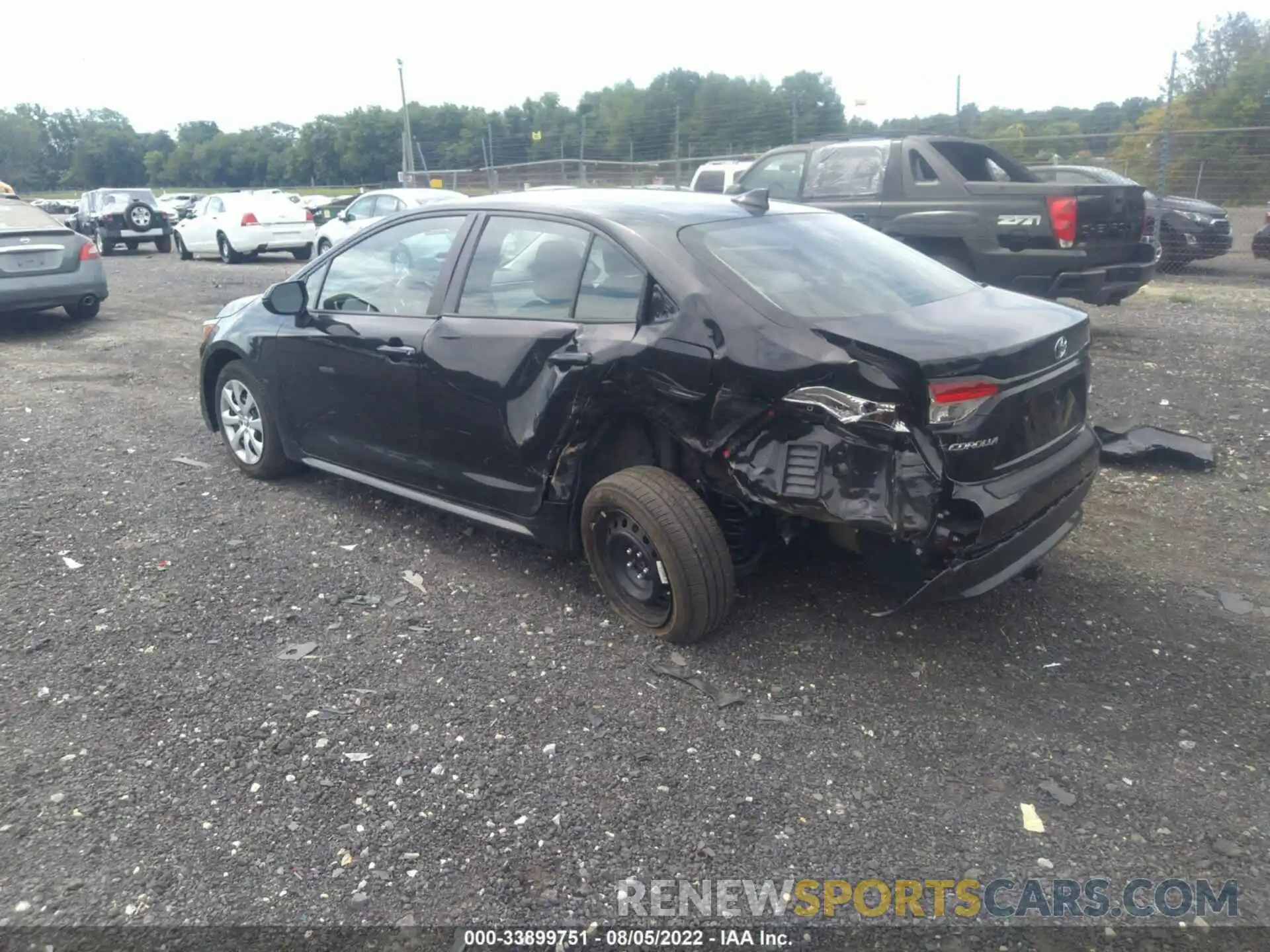 3 Photograph of a damaged car 5YFEPMAE0MP194009 TOYOTA COROLLA 2021