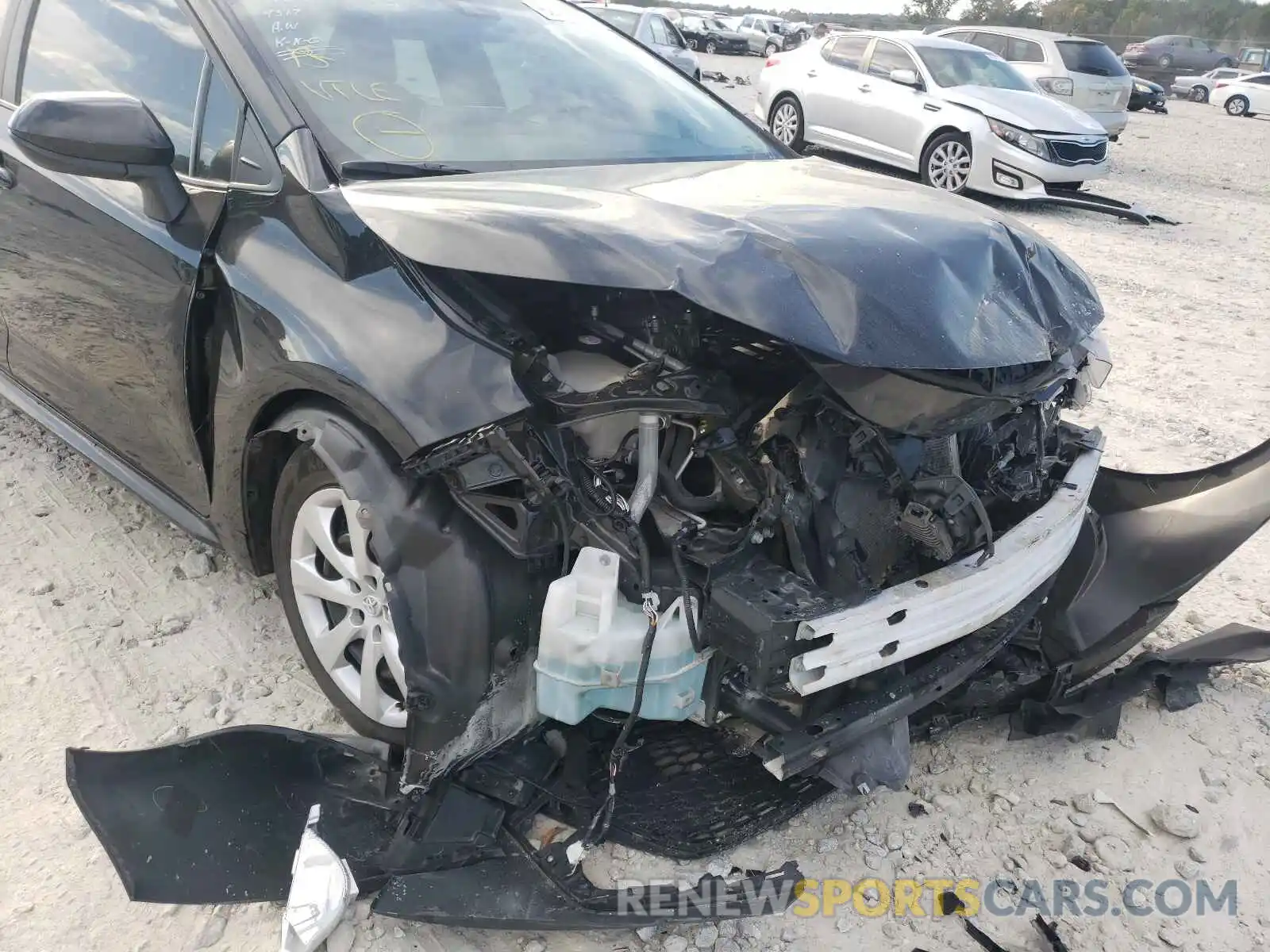 9 Photograph of a damaged car 5YFEPMAE0MP194317 TOYOTA COROLLA 2021