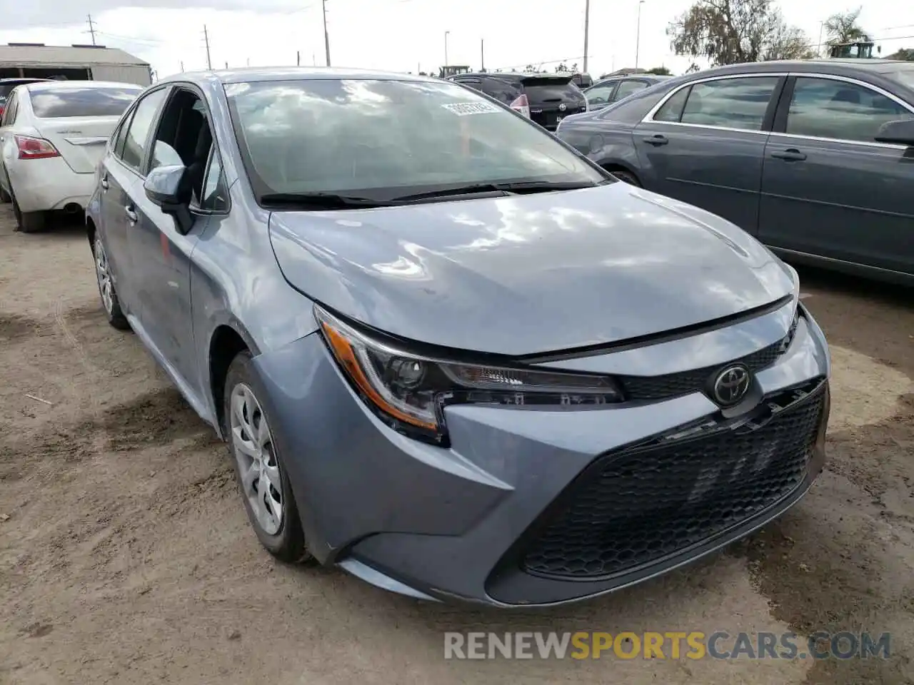 1 Photograph of a damaged car 5YFEPMAE0MP195225 TOYOTA COROLLA 2021