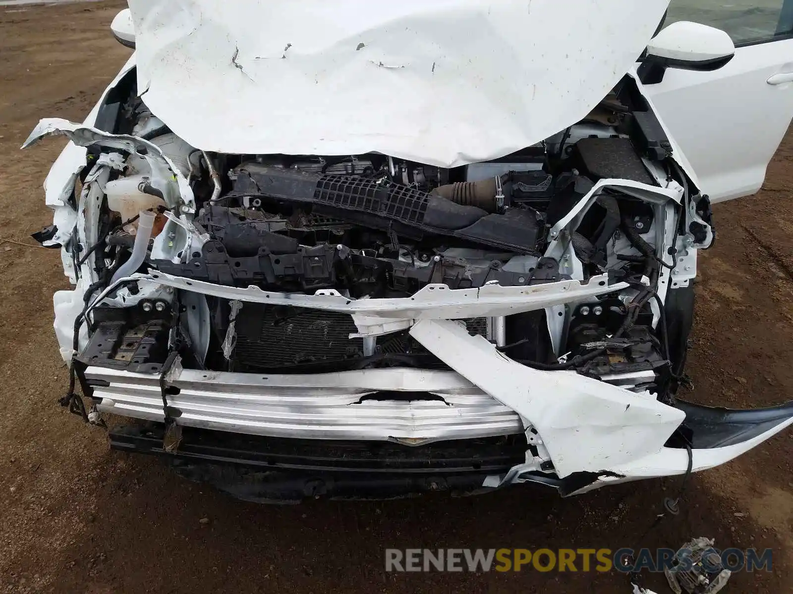 7 Photograph of a damaged car 5YFEPMAE0MP196410 TOYOTA COROLLA 2021