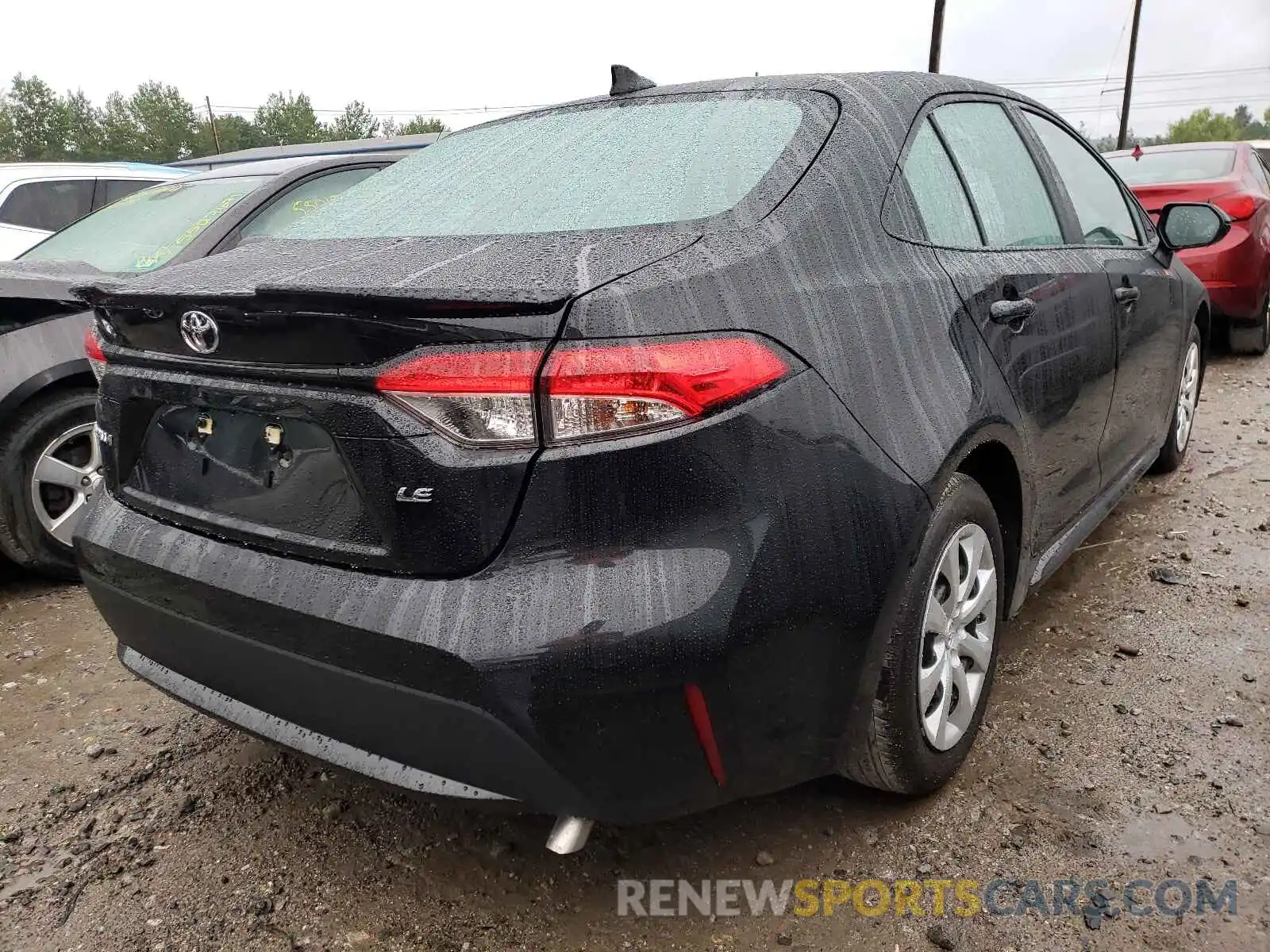 4 Photograph of a damaged car 5YFEPMAE0MP196925 TOYOTA COROLLA 2021