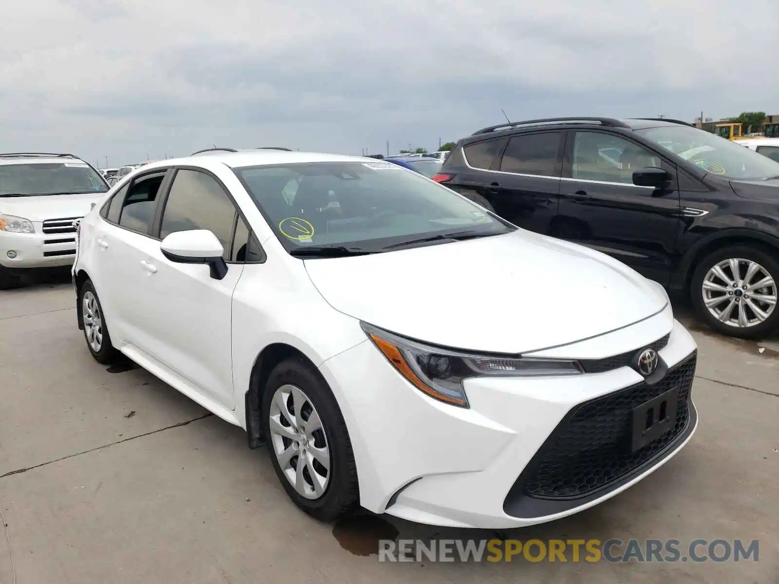 1 Photograph of a damaged car 5YFEPMAE0MP197380 TOYOTA COROLLA 2021