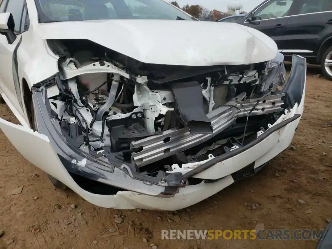 9 Photograph of a damaged car 5YFEPMAE0MP198173 TOYOTA COROLLA 2021