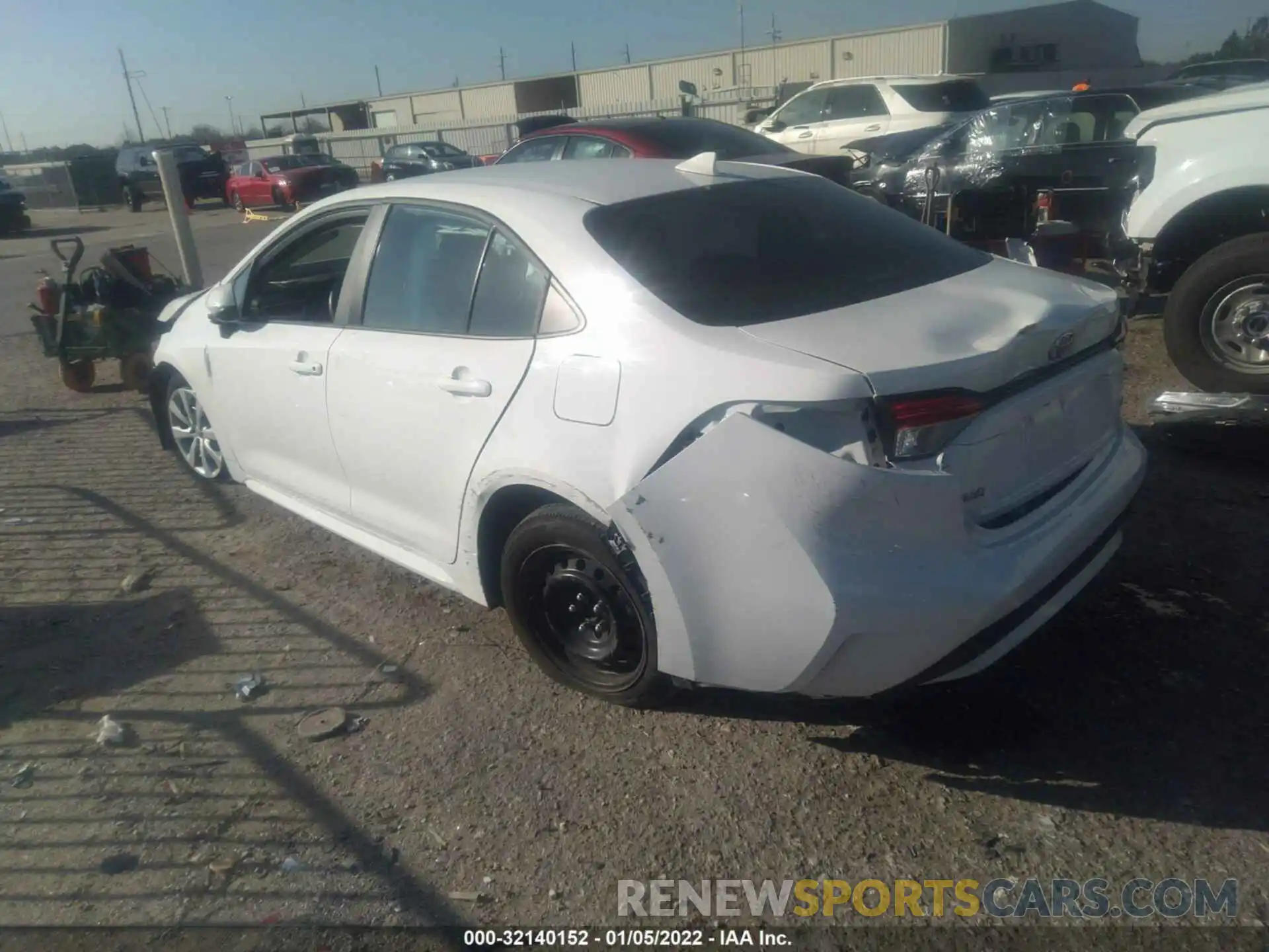 3 Photograph of a damaged car 5YFEPMAE0MP199887 TOYOTA COROLLA 2021