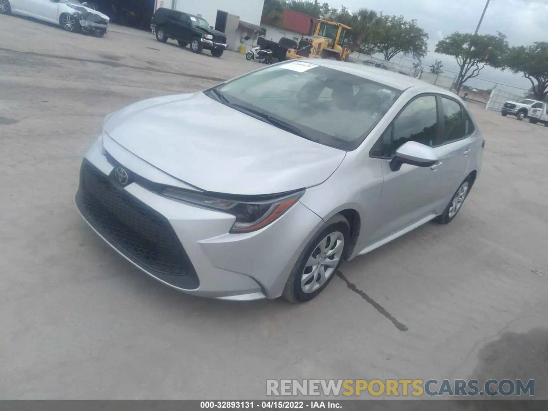 2 Photograph of a damaged car 5YFEPMAE0MP200102 TOYOTA COROLLA 2021