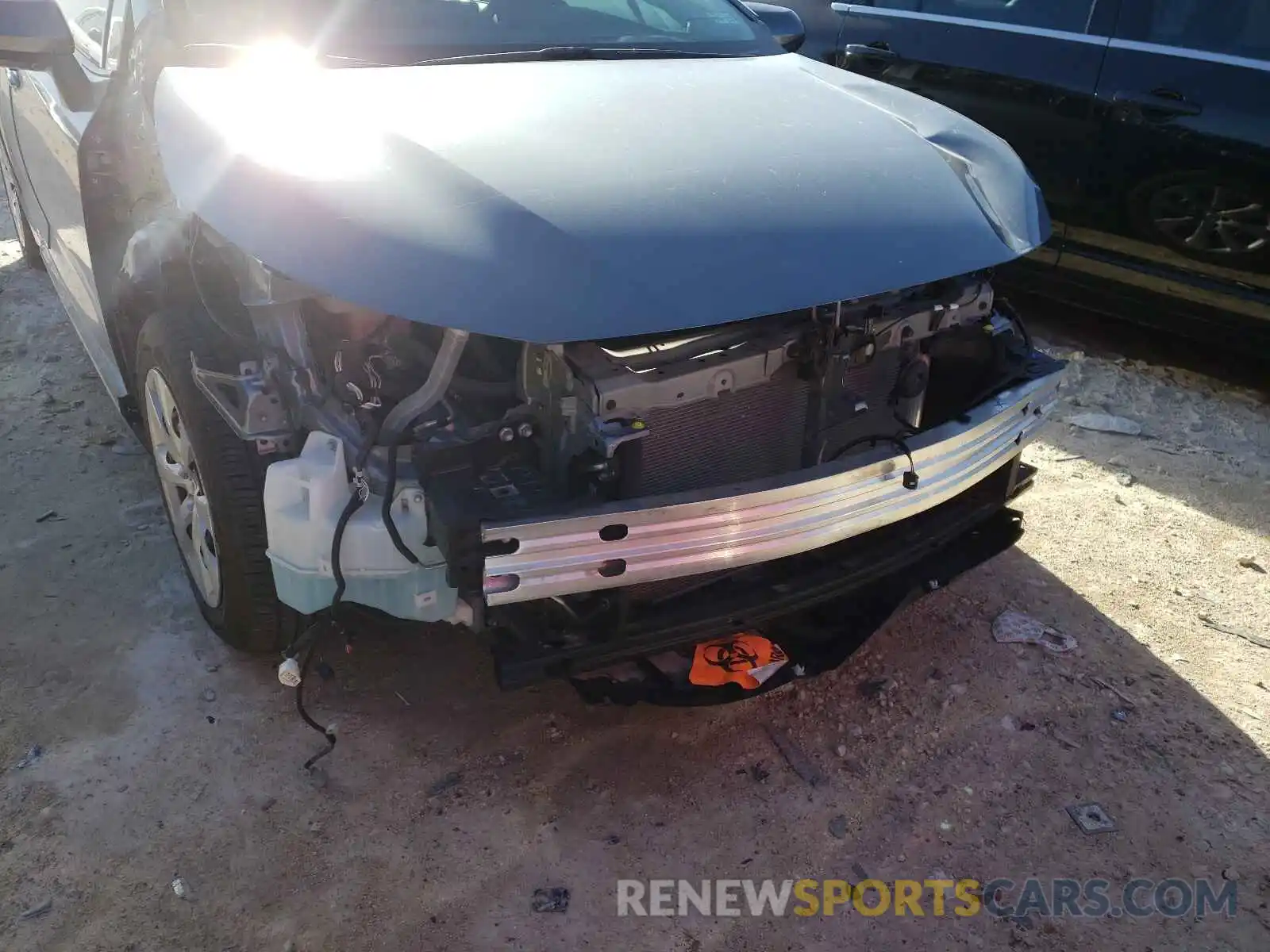 9 Photograph of a damaged car 5YFEPMAE0MP201086 TOYOTA COROLLA 2021