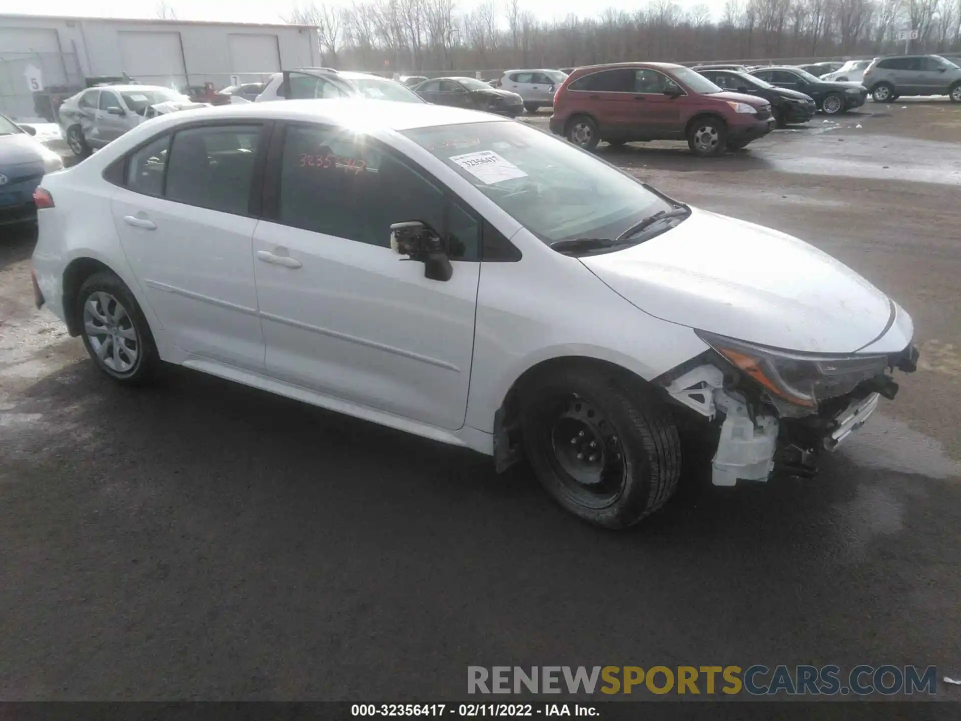 1 Photograph of a damaged car 5YFEPMAE0MP201699 TOYOTA COROLLA 2021