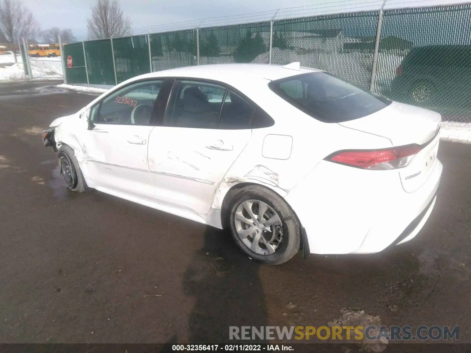 3 Photograph of a damaged car 5YFEPMAE0MP201699 TOYOTA COROLLA 2021