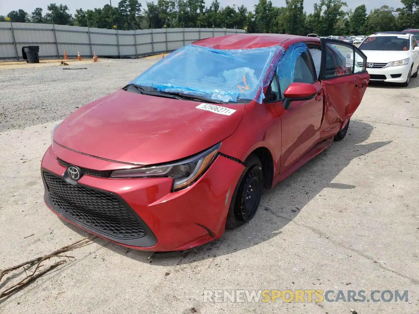 2 Photograph of a damaged car 5YFEPMAE0MP202416 TOYOTA COROLLA 2021