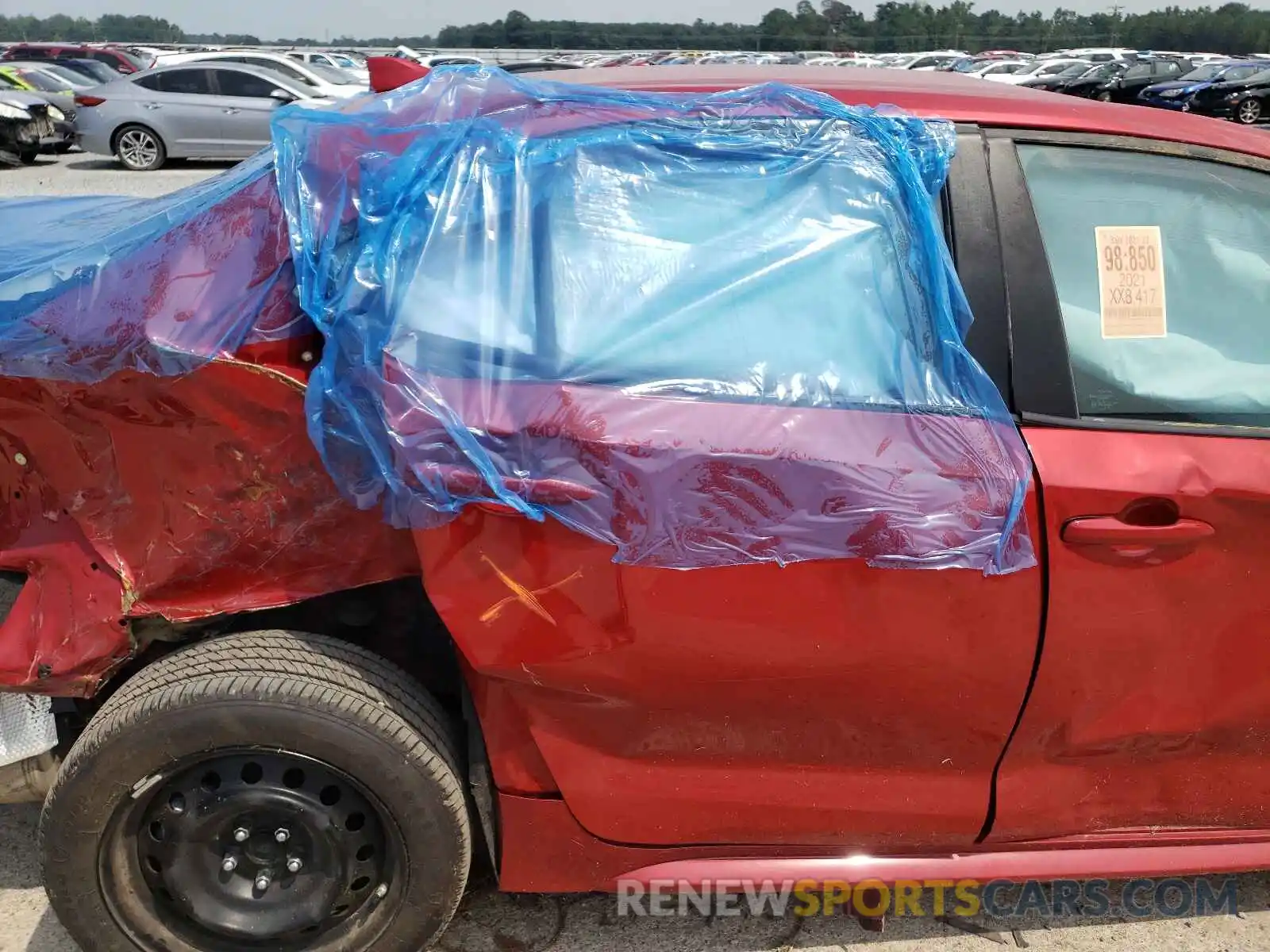 6 Photograph of a damaged car 5YFEPMAE0MP202416 TOYOTA COROLLA 2021