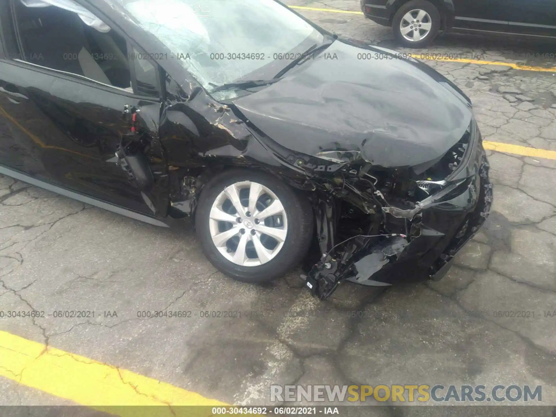 6 Photograph of a damaged car 5YFEPMAE0MP202500 TOYOTA COROLLA 2021