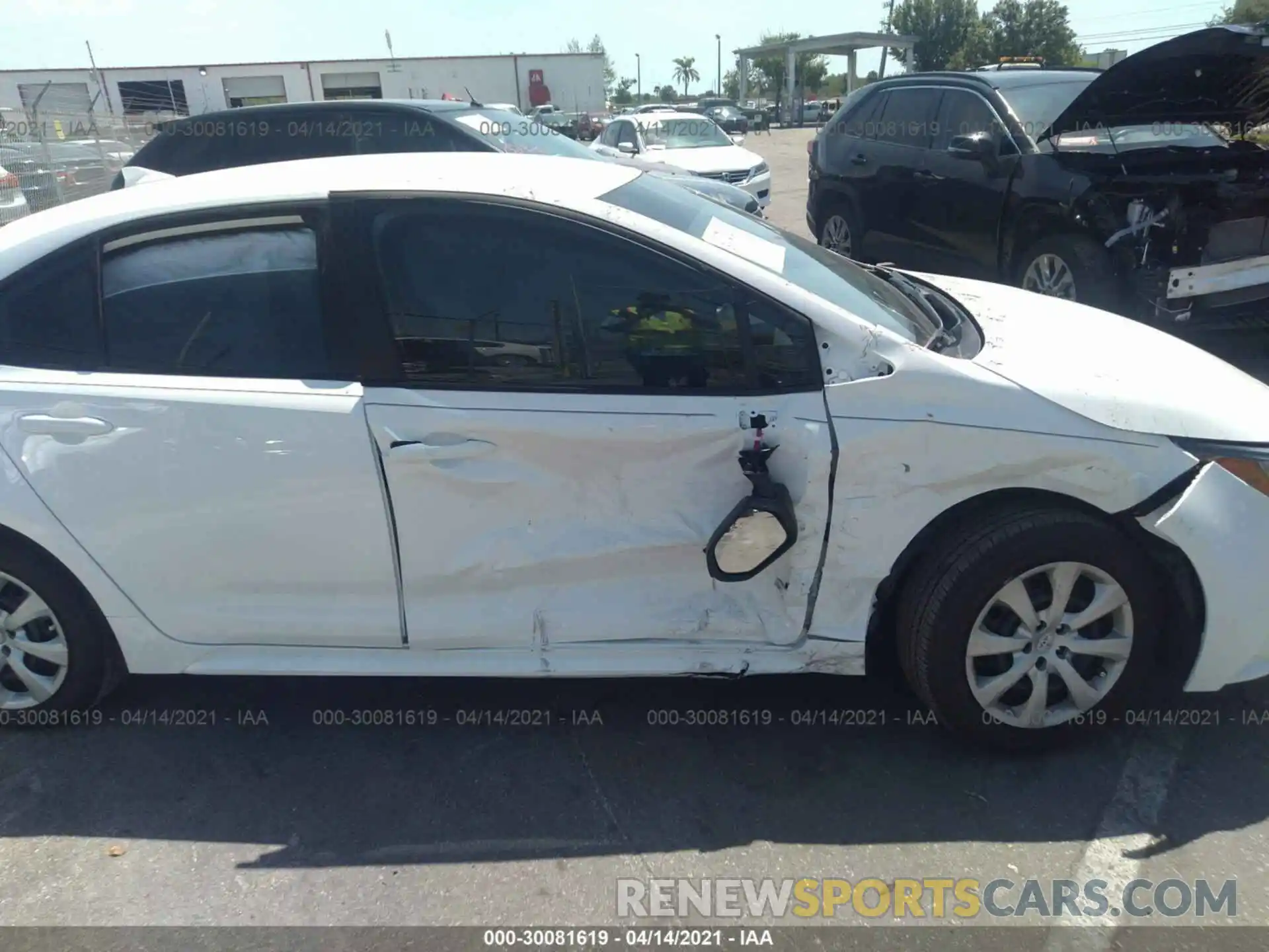 6 Photograph of a damaged car 5YFEPMAE0MP203758 TOYOTA COROLLA 2021