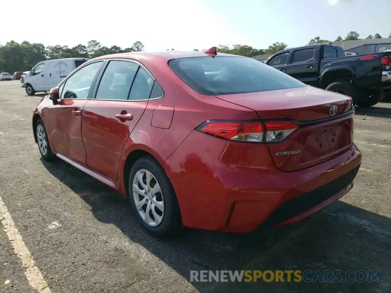 3 Photograph of a damaged car 5YFEPMAE0MP204876 TOYOTA COROLLA 2021