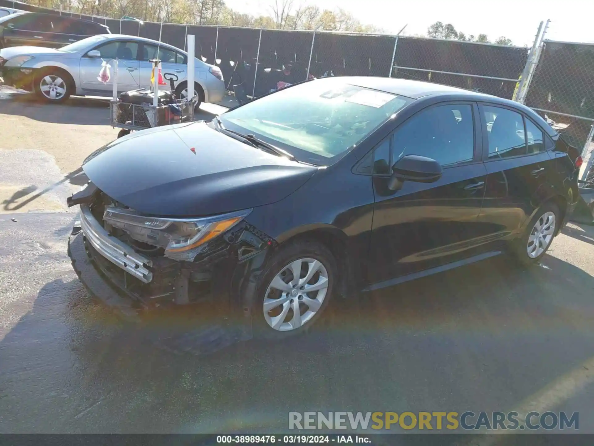 2 Photograph of a damaged car 5YFEPMAE0MP206529 TOYOTA COROLLA 2021