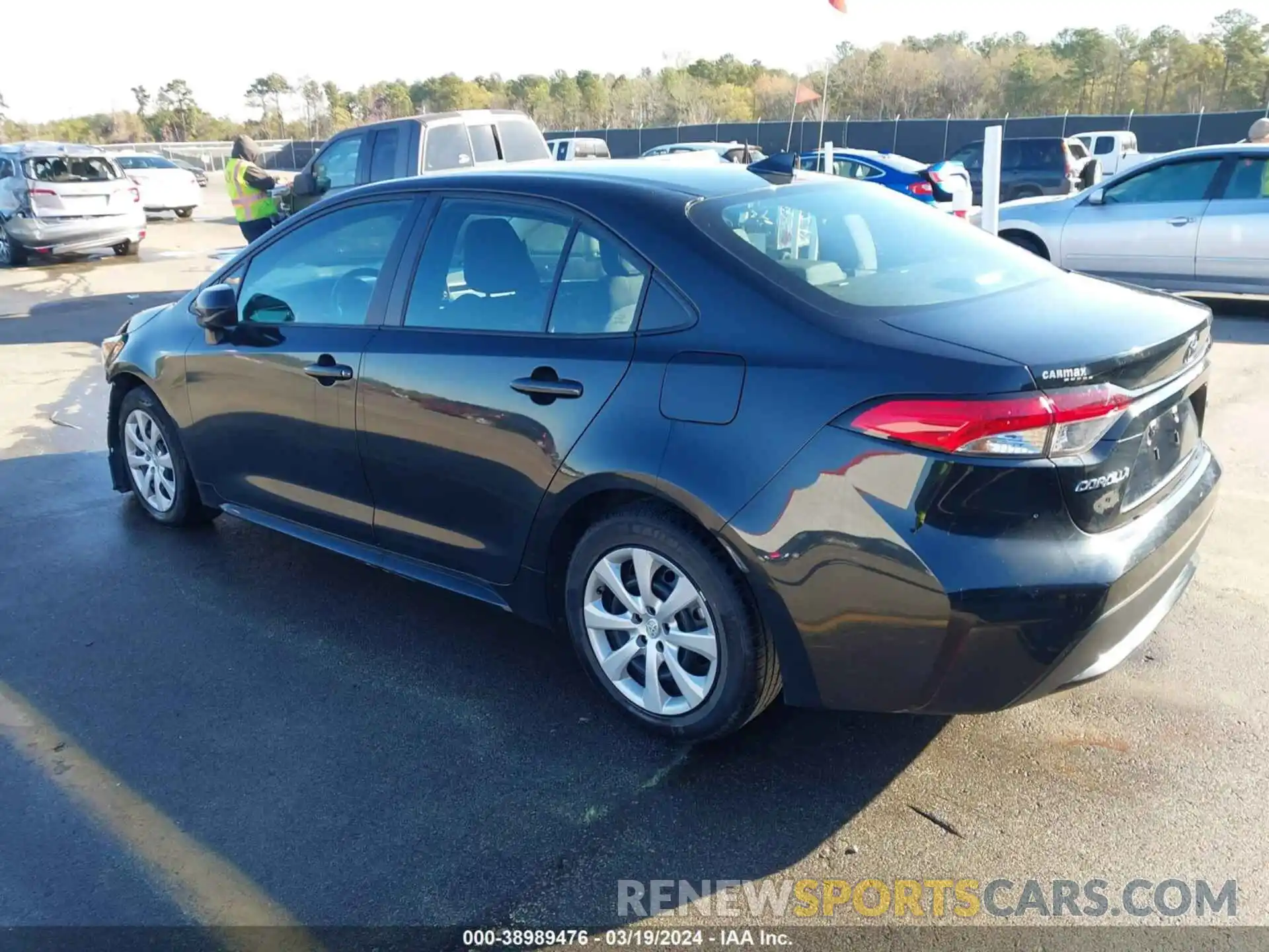 3 Photograph of a damaged car 5YFEPMAE0MP206529 TOYOTA COROLLA 2021