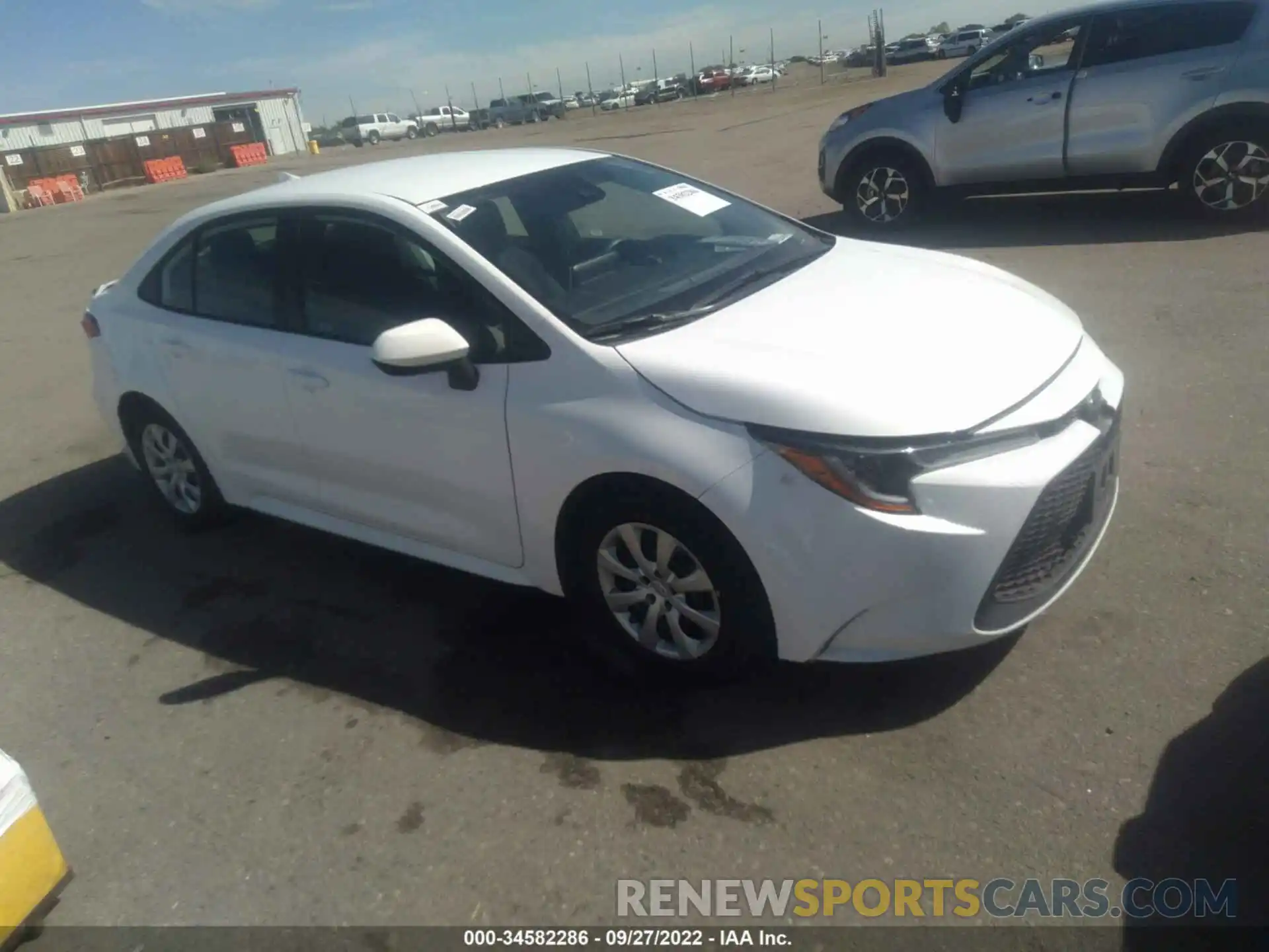 1 Photograph of a damaged car 5YFEPMAE0MP207499 TOYOTA COROLLA 2021