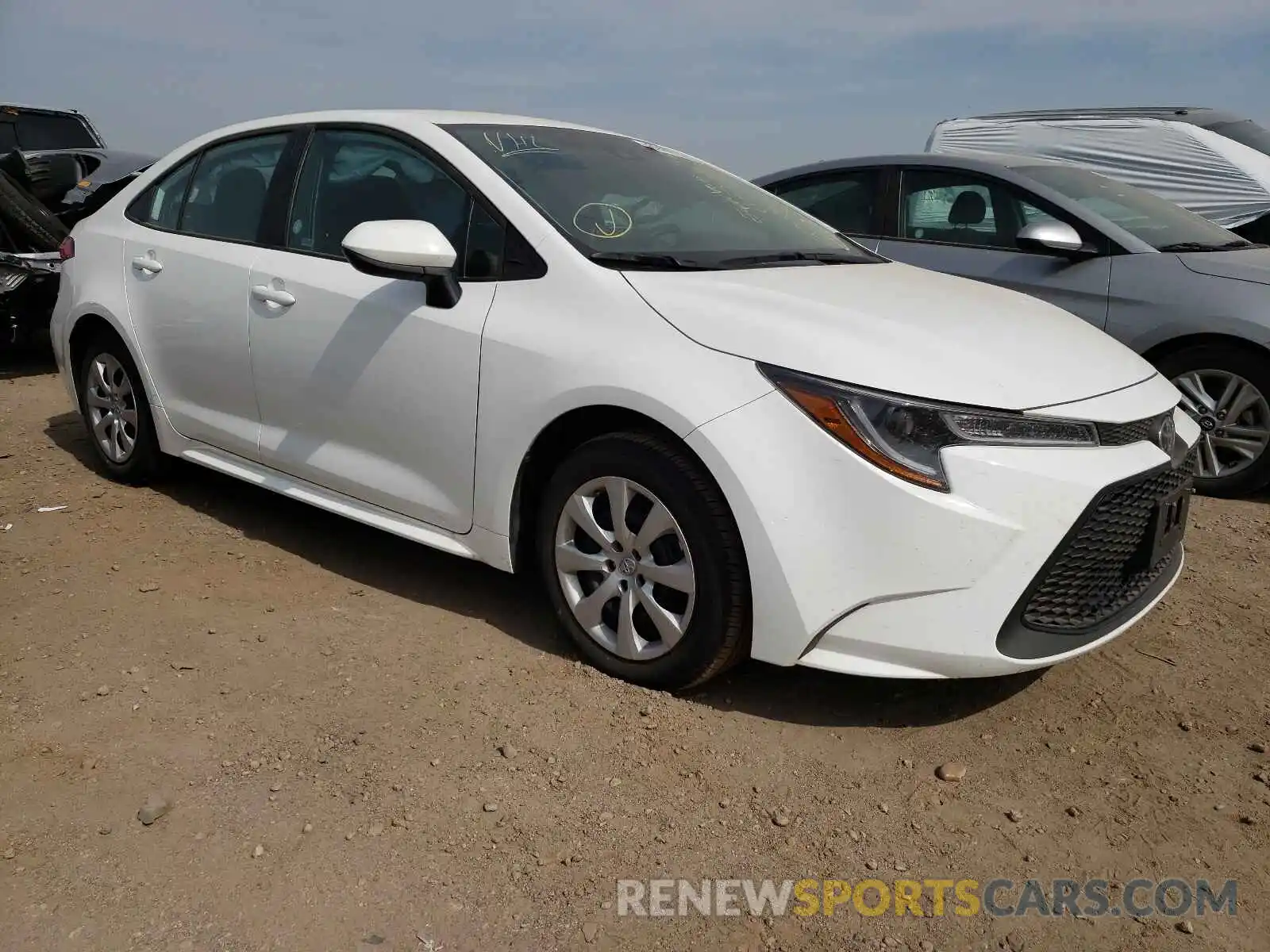 1 Photograph of a damaged car 5YFEPMAE0MP208023 TOYOTA COROLLA 2021