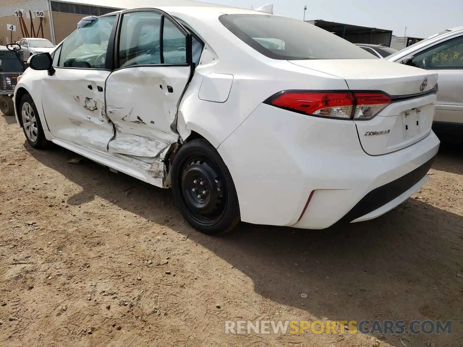 3 Photograph of a damaged car 5YFEPMAE0MP208023 TOYOTA COROLLA 2021