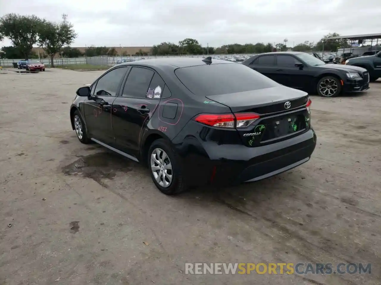 3 Photograph of a damaged car 5YFEPMAE0MP208815 TOYOTA COROLLA 2021