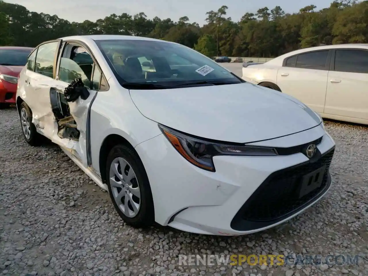 1 Photograph of a damaged car 5YFEPMAE0MP209463 TOYOTA COROLLA 2021