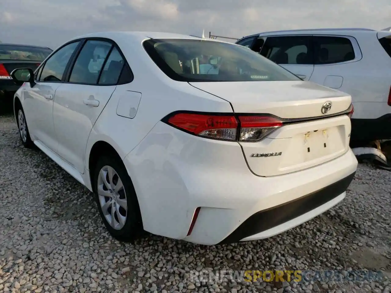 3 Photograph of a damaged car 5YFEPMAE0MP209463 TOYOTA COROLLA 2021