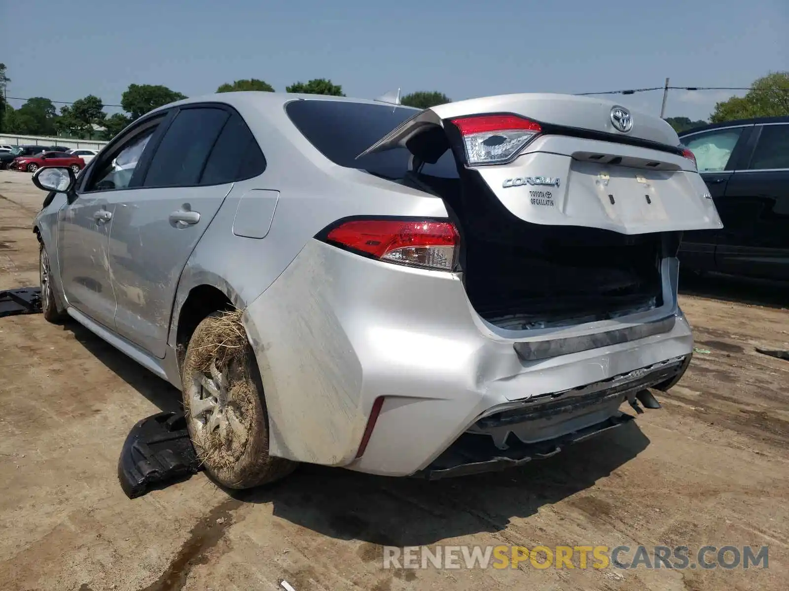 3 Photograph of a damaged car 5YFEPMAE0MP210189 TOYOTA COROLLA 2021