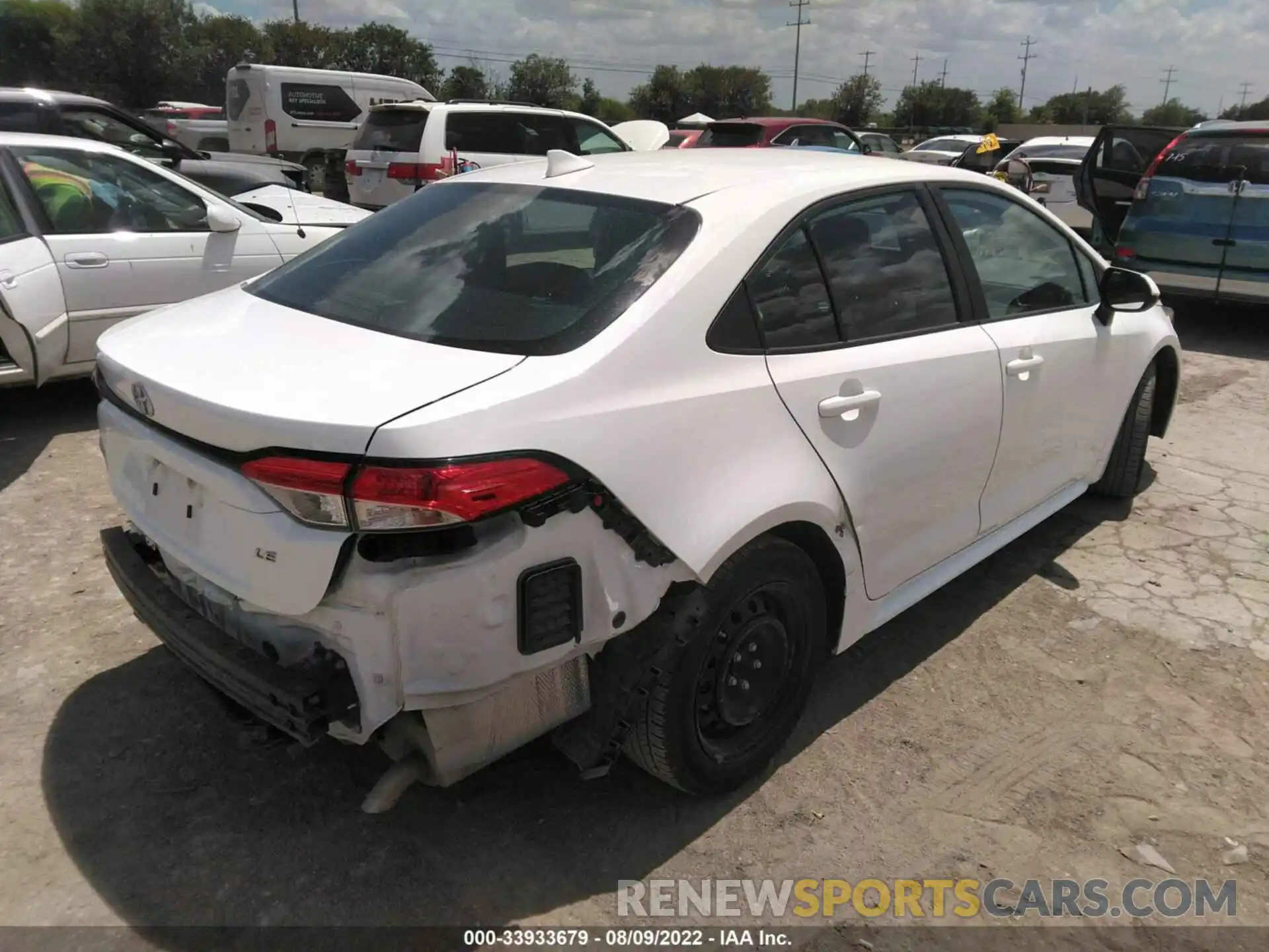 4 Photograph of a damaged car 5YFEPMAE0MP210516 TOYOTA COROLLA 2021