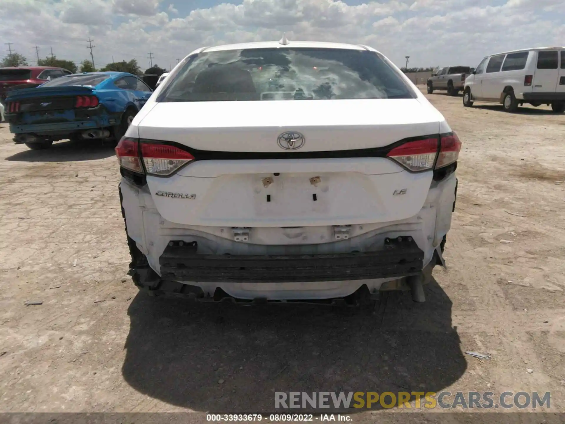 6 Photograph of a damaged car 5YFEPMAE0MP210516 TOYOTA COROLLA 2021