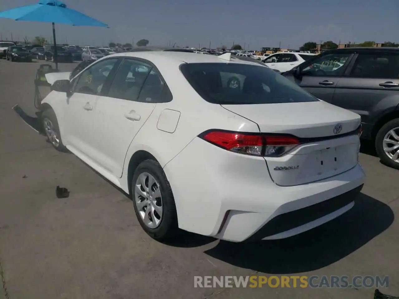 3 Photograph of a damaged car 5YFEPMAE0MP214873 TOYOTA COROLLA 2021