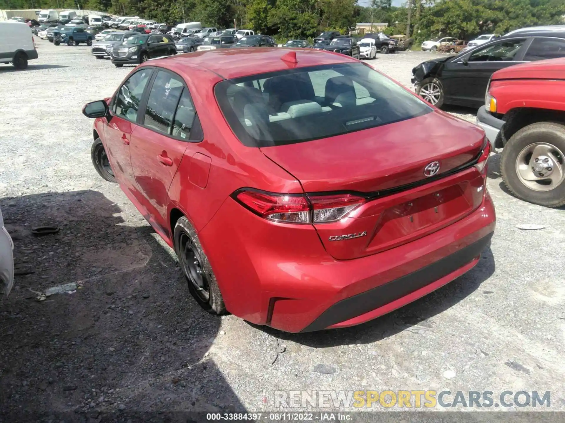 3 Photograph of a damaged car 5YFEPMAE0MP215134 TOYOTA COROLLA 2021