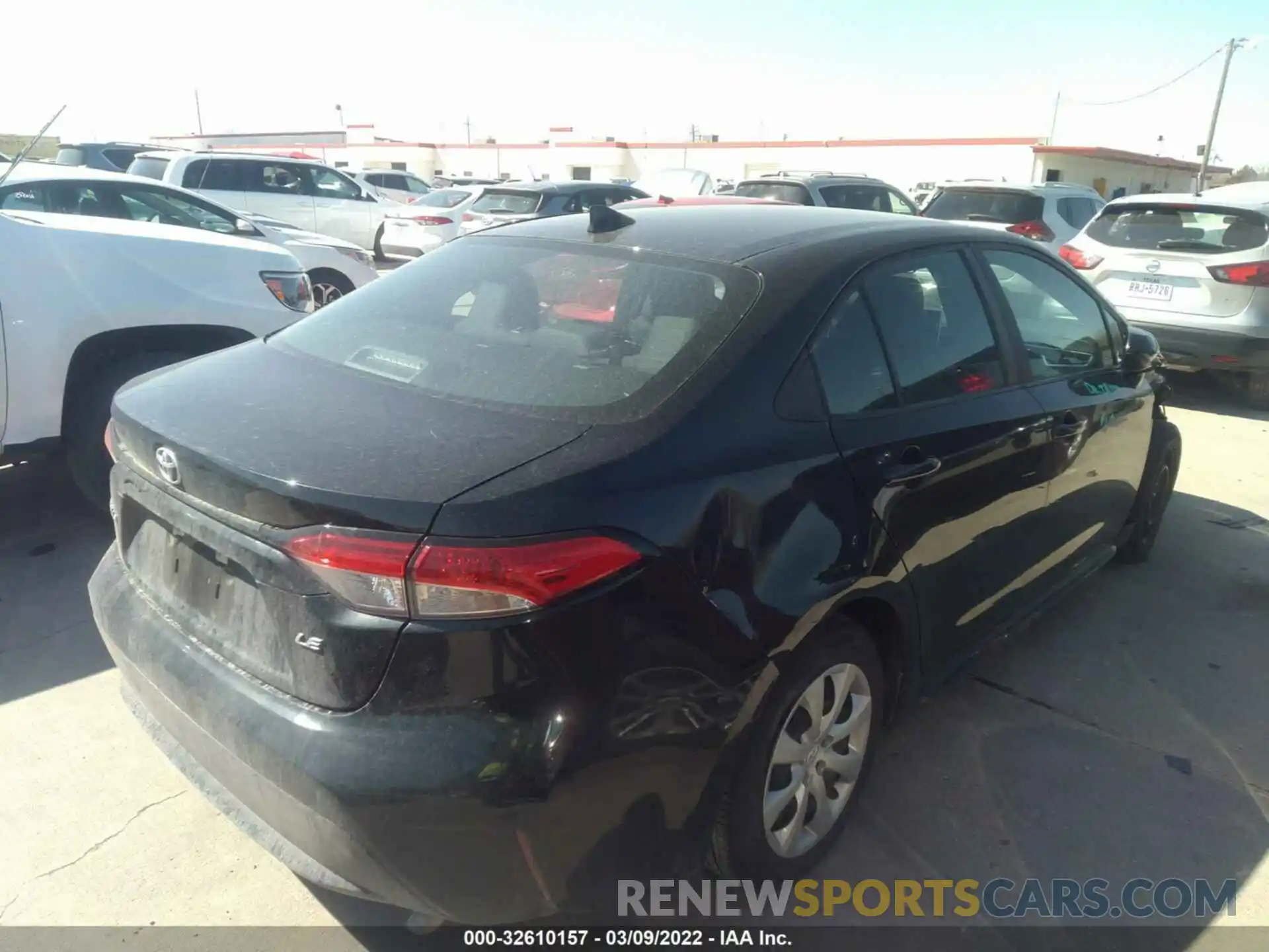 4 Photograph of a damaged car 5YFEPMAE0MP215263 TOYOTA COROLLA 2021