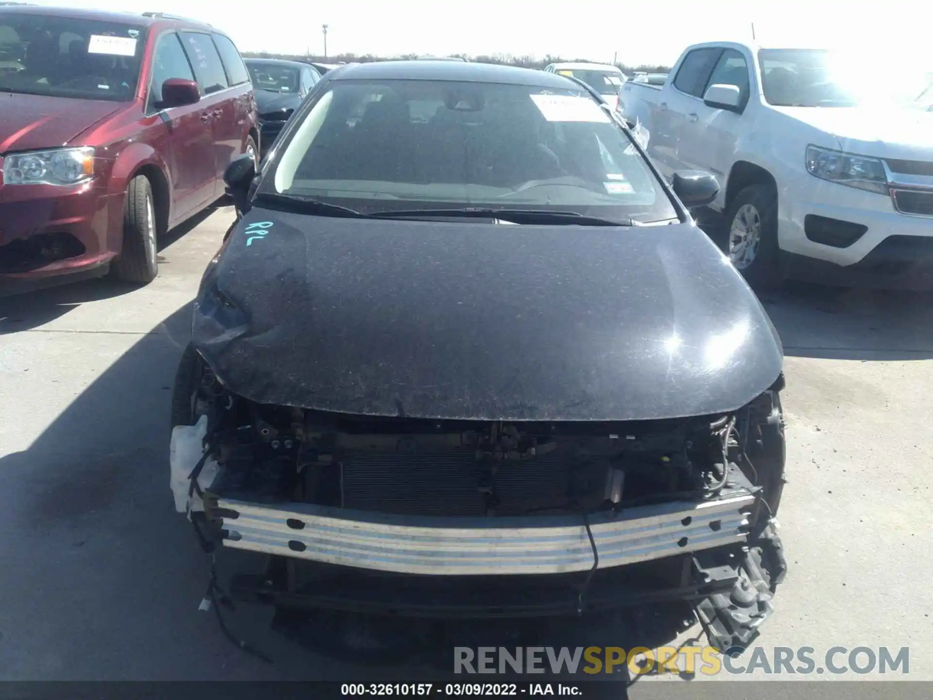 6 Photograph of a damaged car 5YFEPMAE0MP215263 TOYOTA COROLLA 2021